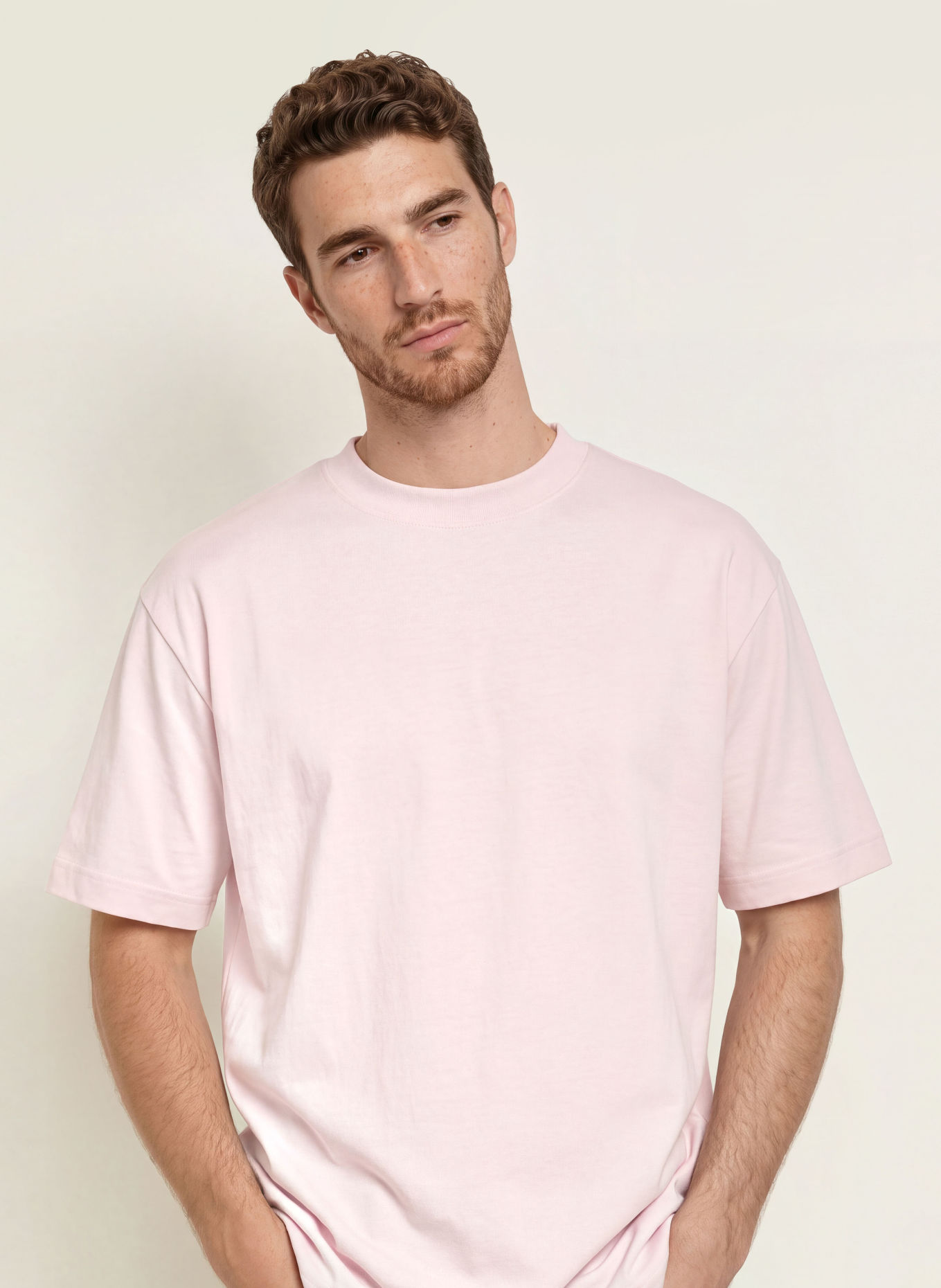 REGARDS T-shirt: LIGHT PINK