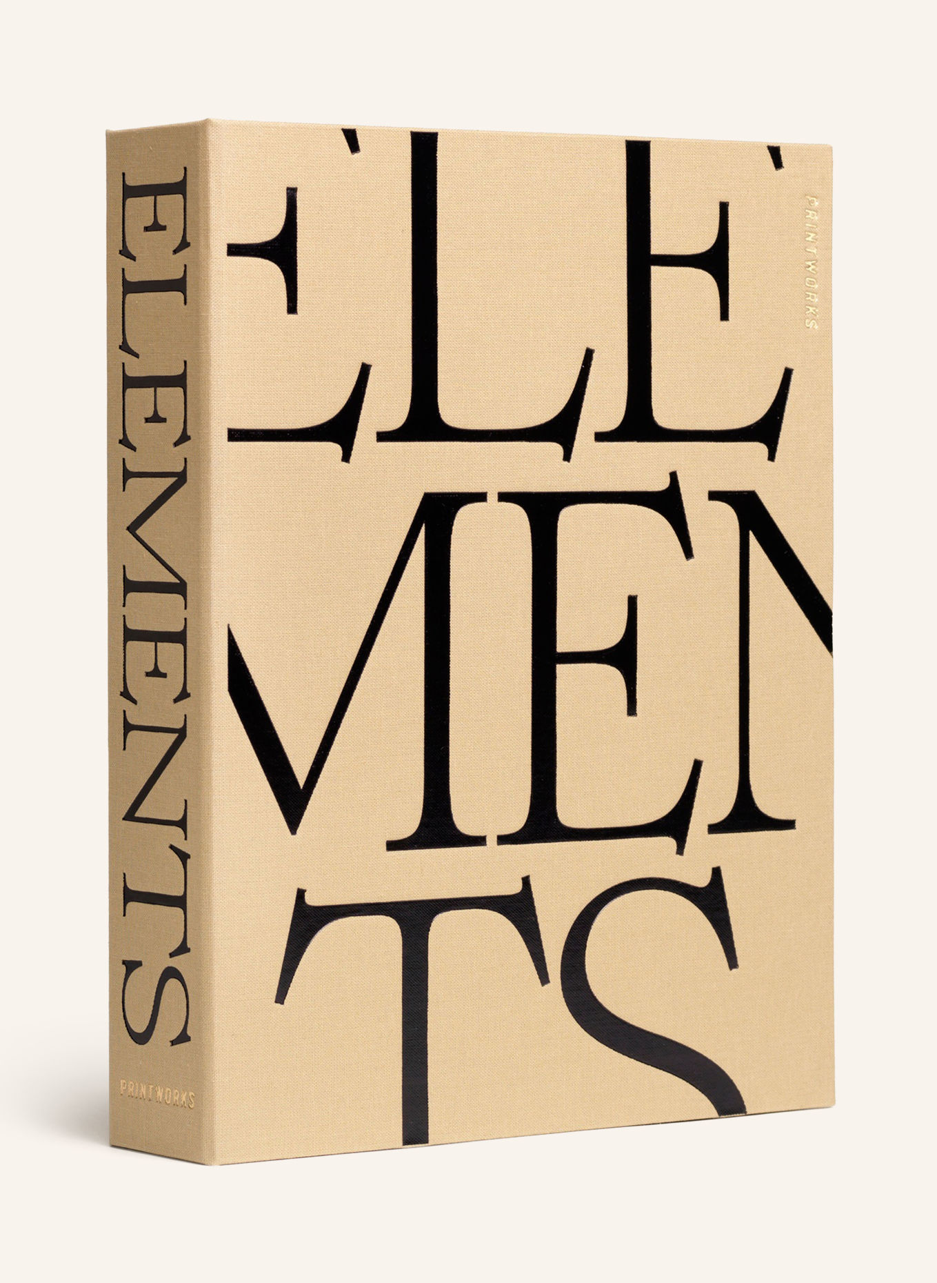 PRINTWORKS Boîte de rangement ELEMENTS: BEIGE