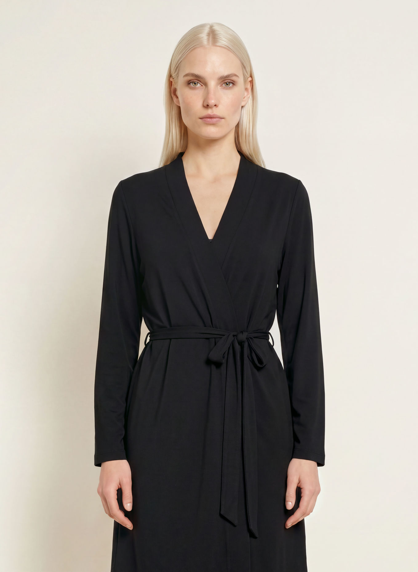 Triumph Robe de chambre pour femme COMFORT ALLURE: NOIR