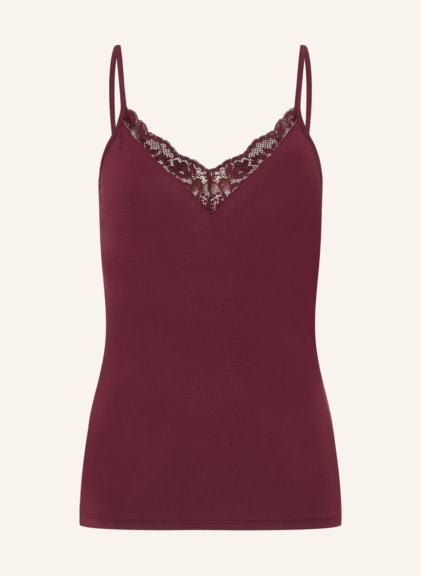 Triumph Top de pyjama AMOURETTE: ROUGE FONCÉ