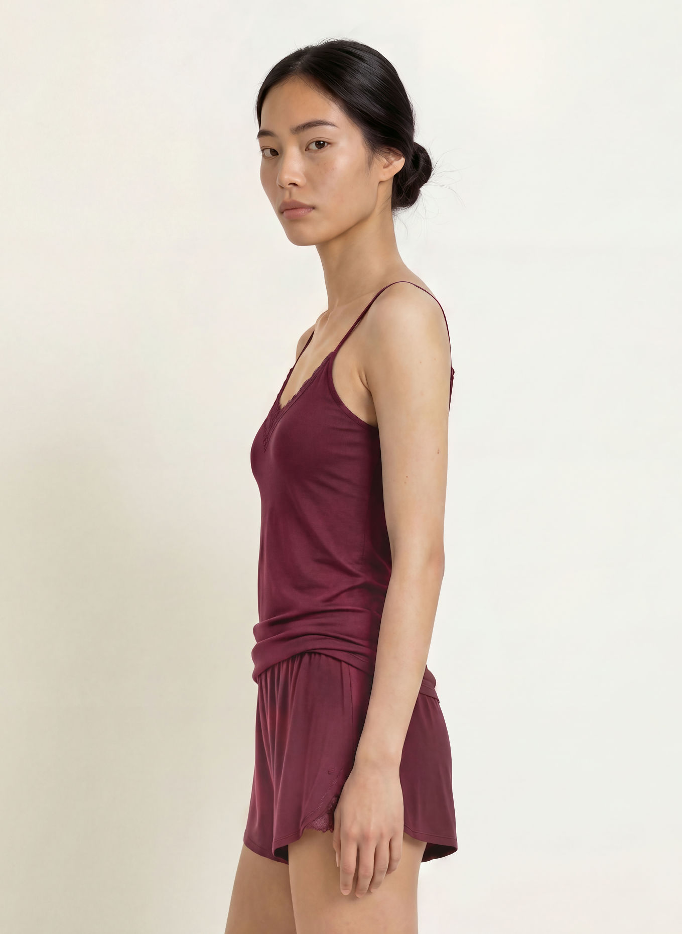 Triumph Top de pyjama AMOURETTE: ROUGE FONCÉ