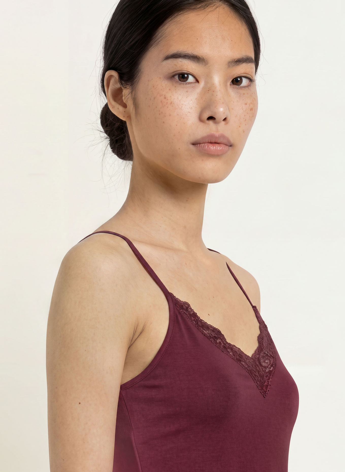 Triumph Top de pyjama AMOURETTE: ROUGE FONCÉ