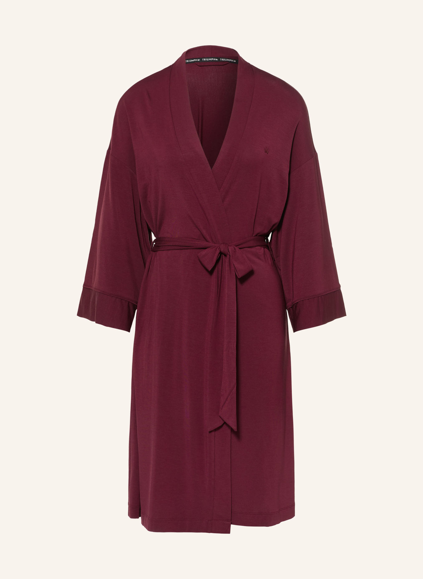 Triumph Robe de chambre pour femme AMOURETTE: ROUGE FONCÉ