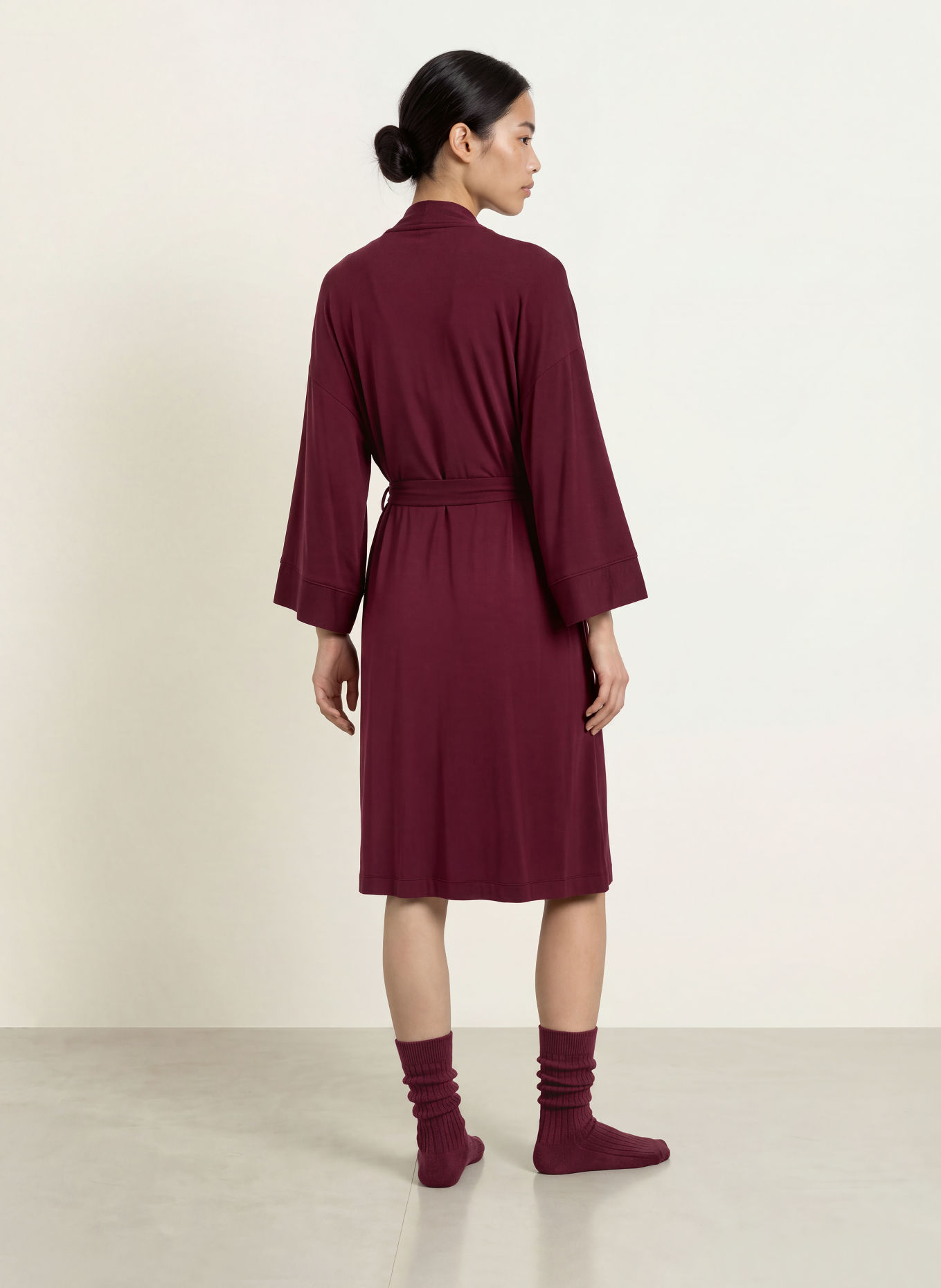 Triumph Robe de chambre pour femme AMOURETTE: ROUGE FONCÉ