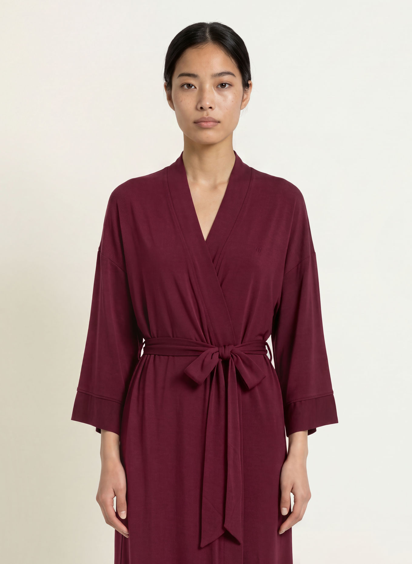 Triumph Robe de chambre pour femme AMOURETTE: ROUGE FONCÉ