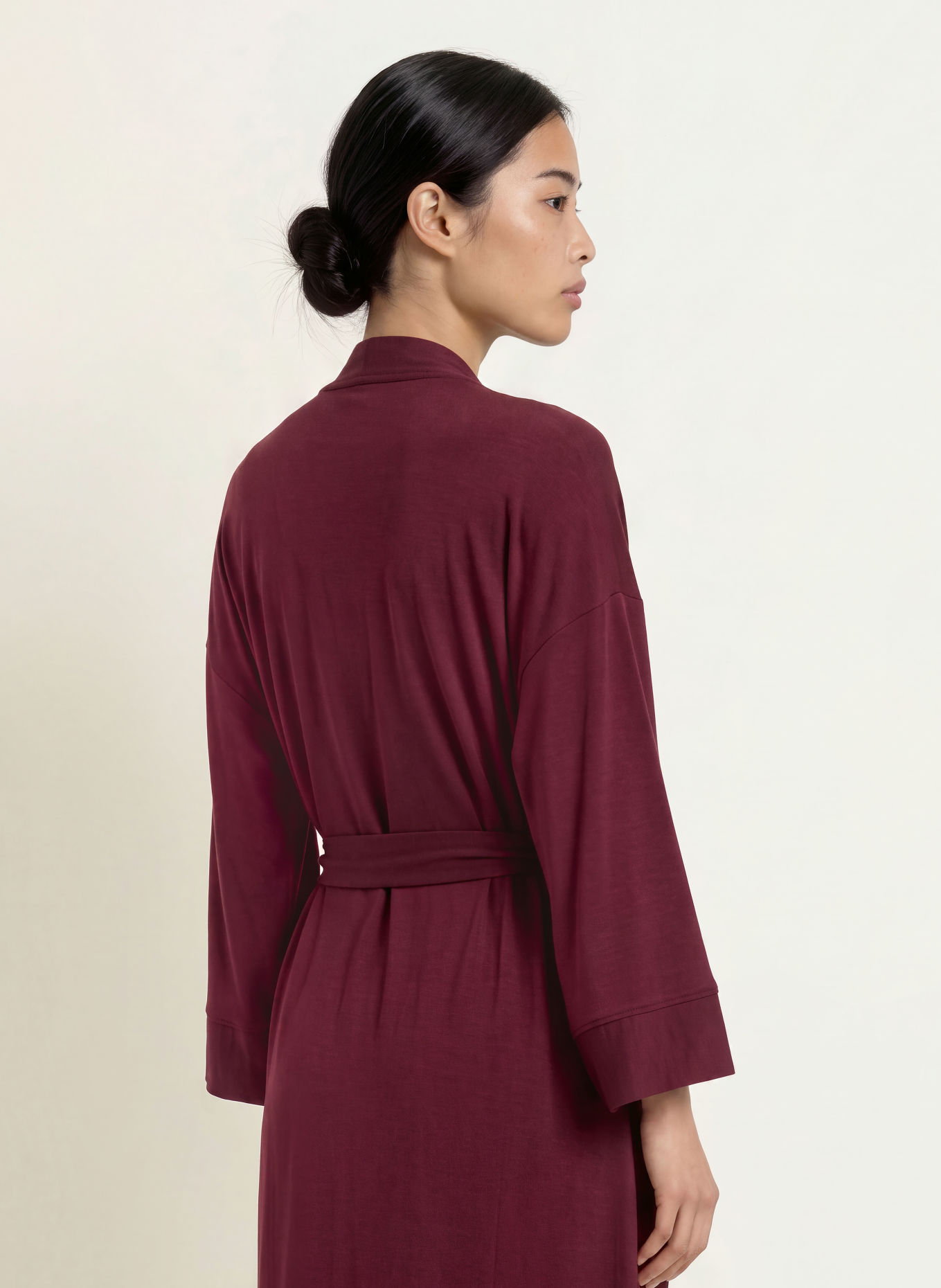 Triumph Robe de chambre pour femme AMOURETTE: ROUGE FONCÉ