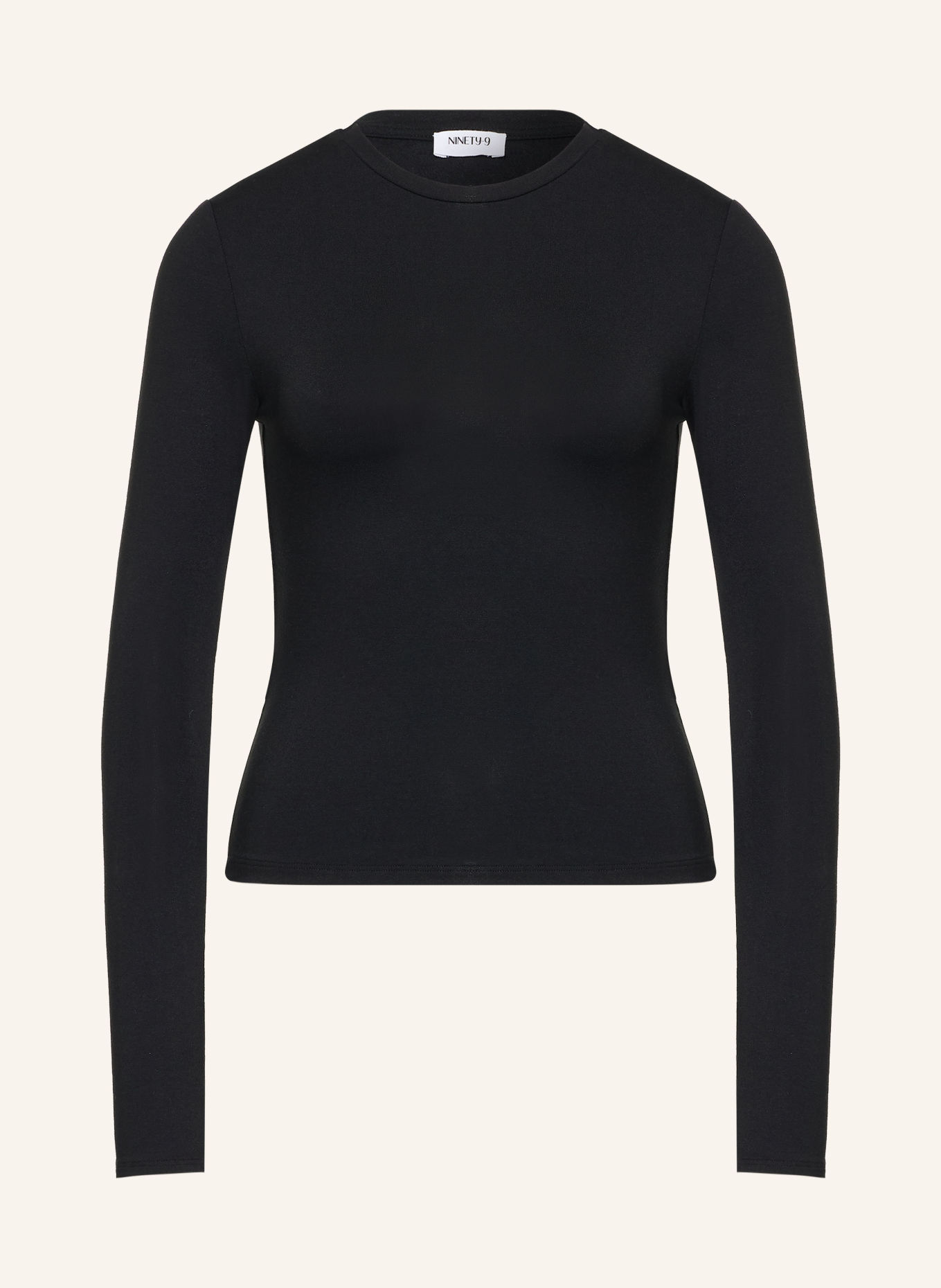 NINETY-9 CORE Long-sleeve shirt: BLACK