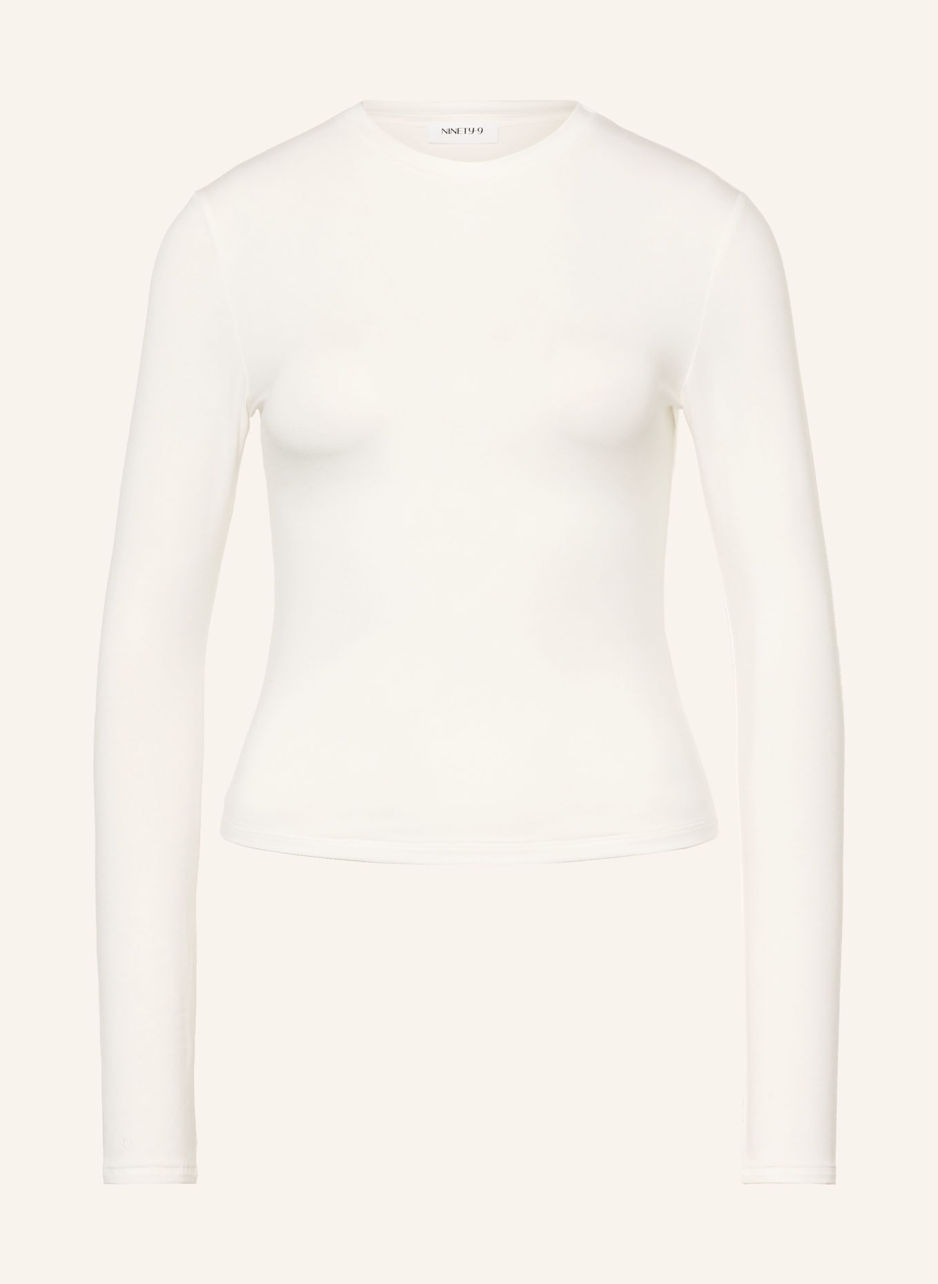 NINETY-9 CORE Long-sleeve shirt: CREAM