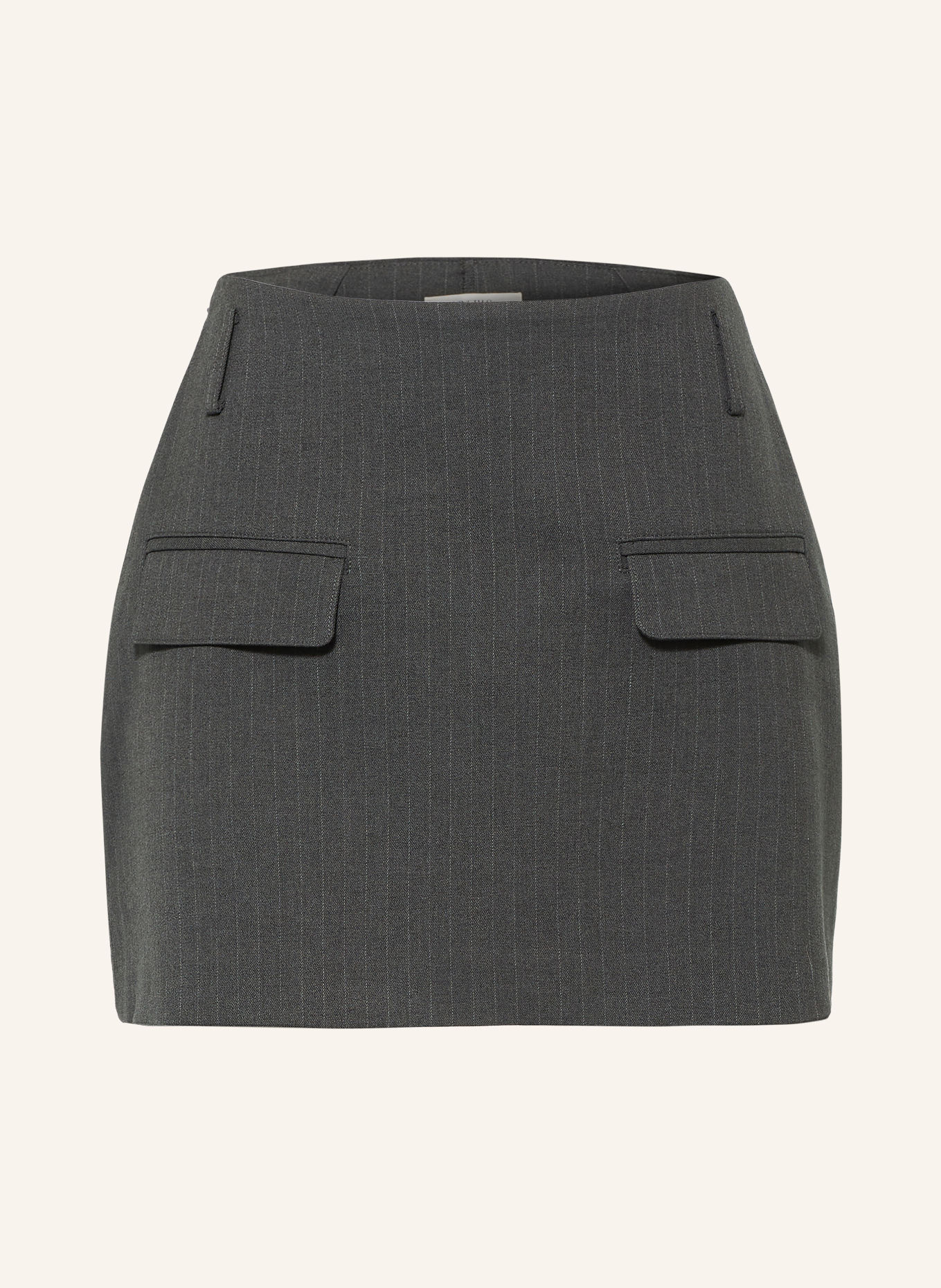 NINETY-9 DASH Skort: DARK GRAY / GRAY