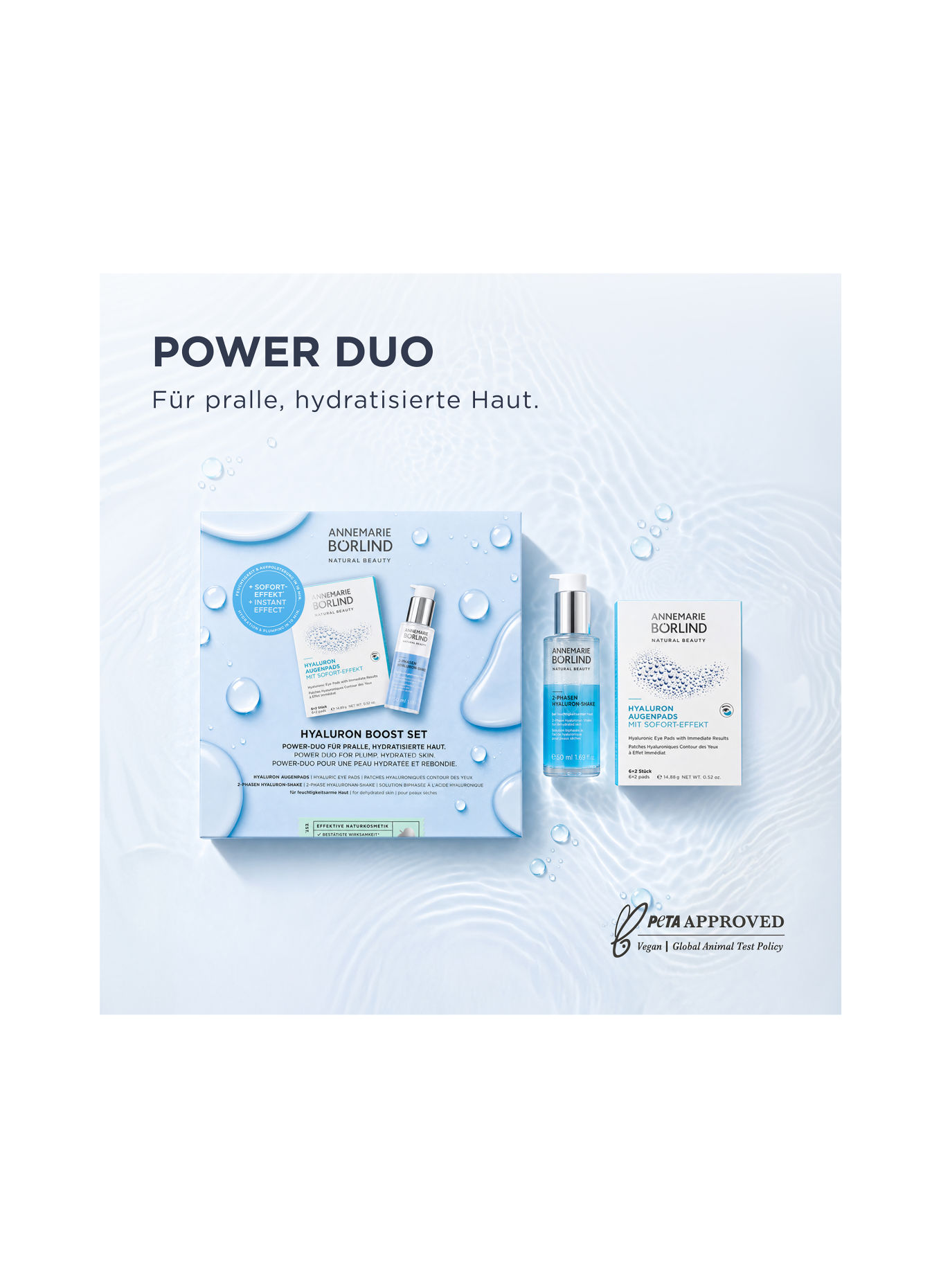 ANNEMARIE BÖRLIND HYALURON BOOST SET