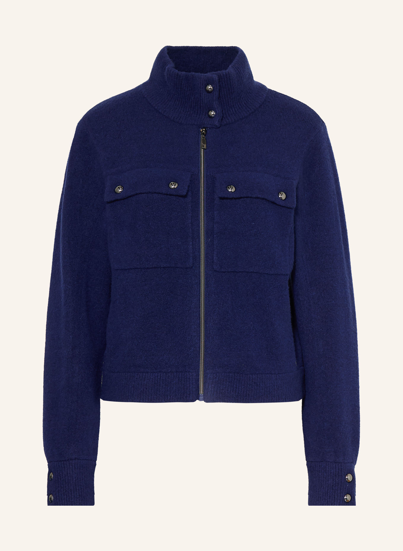 monari Cardigan: MØRKEBLÅ