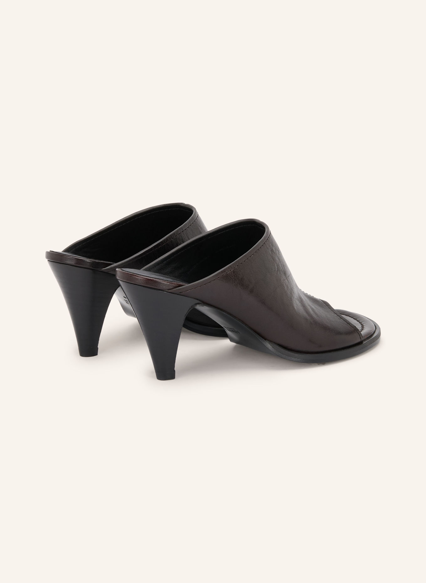 ARKET Mules: DARK BROWN