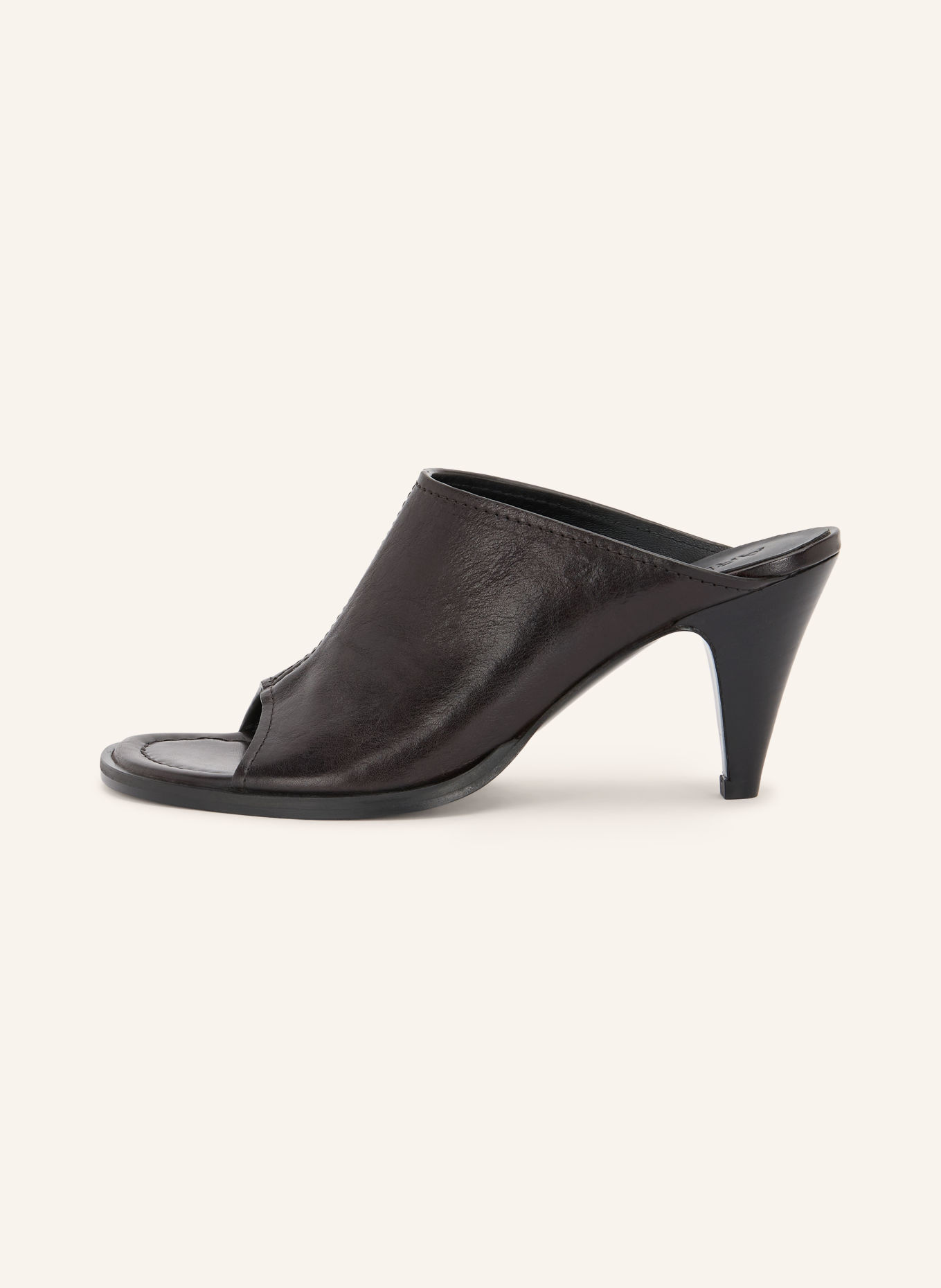 ARKET Mules: DARK BROWN