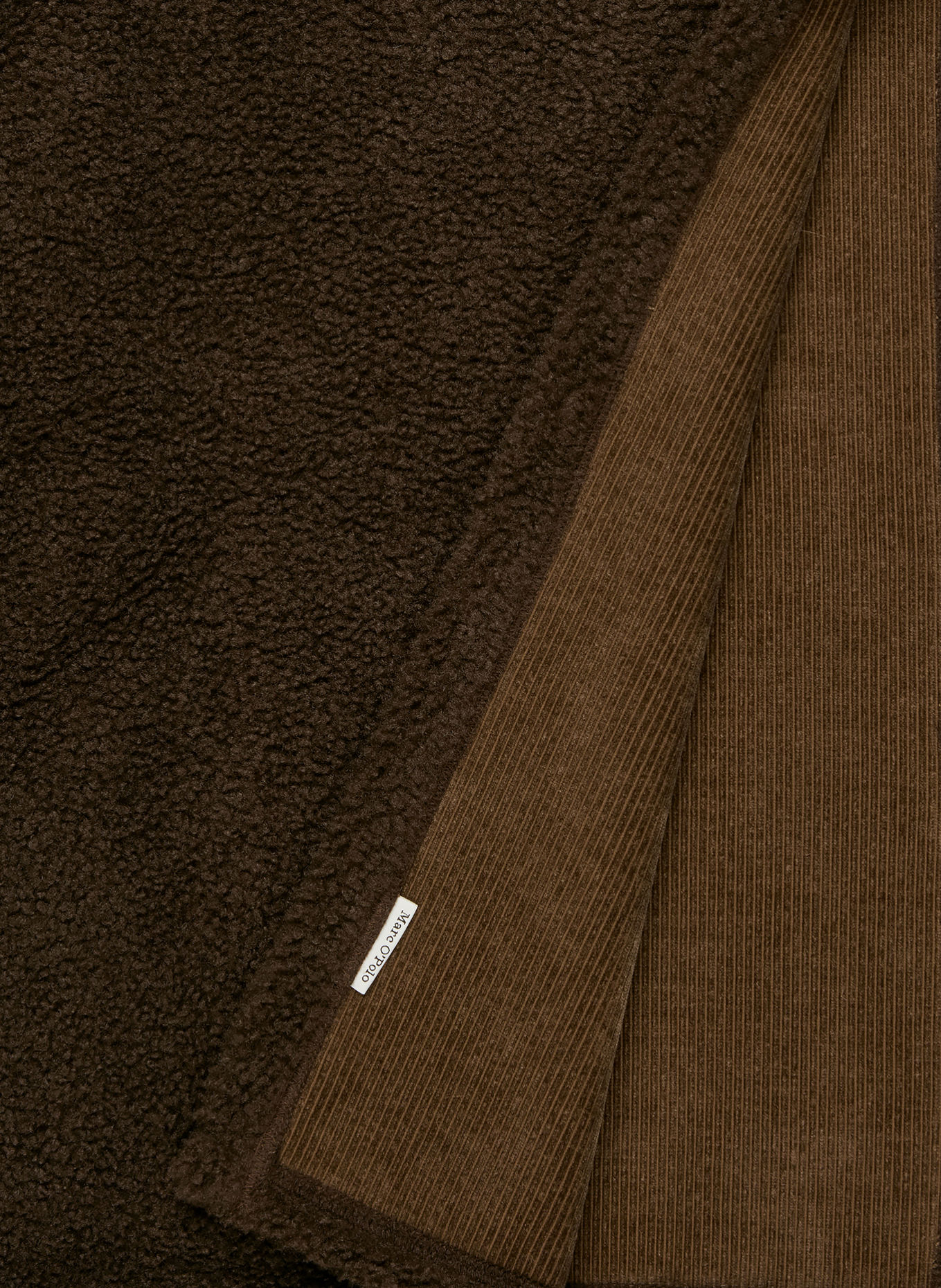 Marc O'Polo SENNE Throw blanket: DARK BROWN