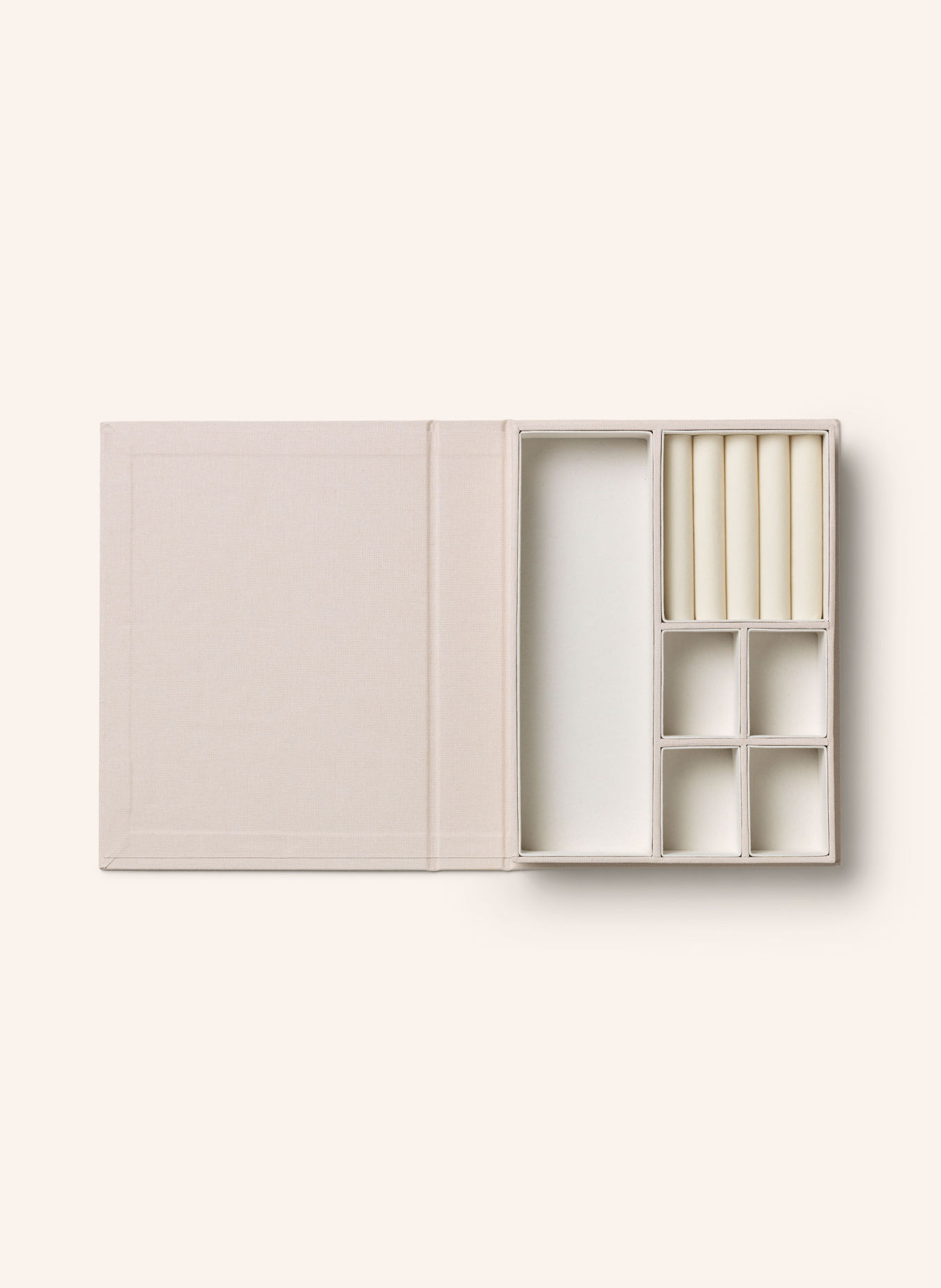 PRINTWORKS Schmuckbox A GIRLS BEST FRIEND: BEIGE / WEISS