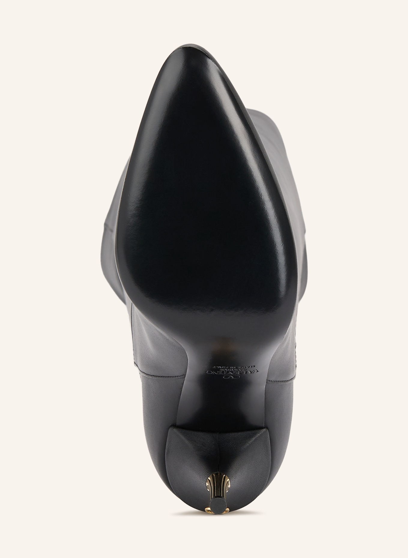 VALENTINO GARAVANI DEBOOT Over-the-knee boots: BLACK