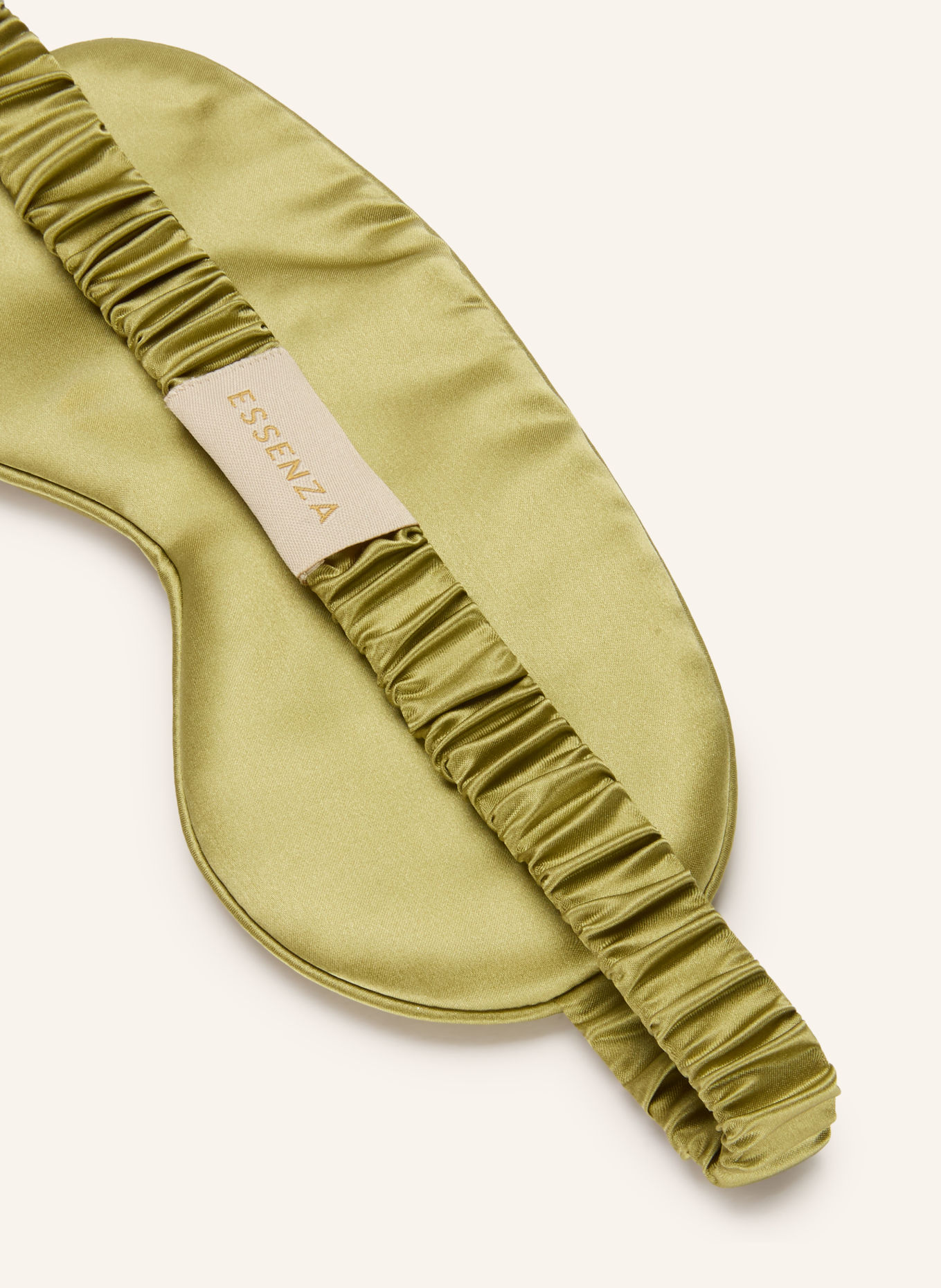 ESSENZA ALICE Silk Sleep Mask: OLIVE