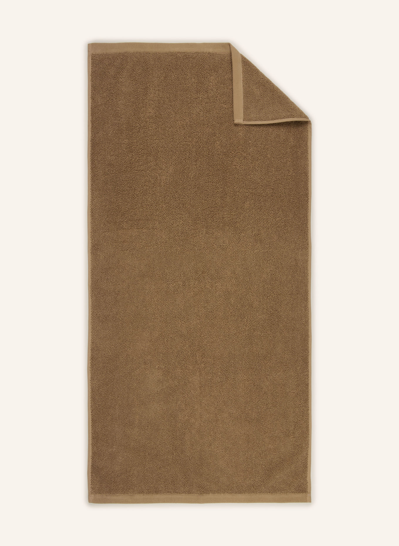 Marc O'Polo Serviette TIMELESS: MARRON