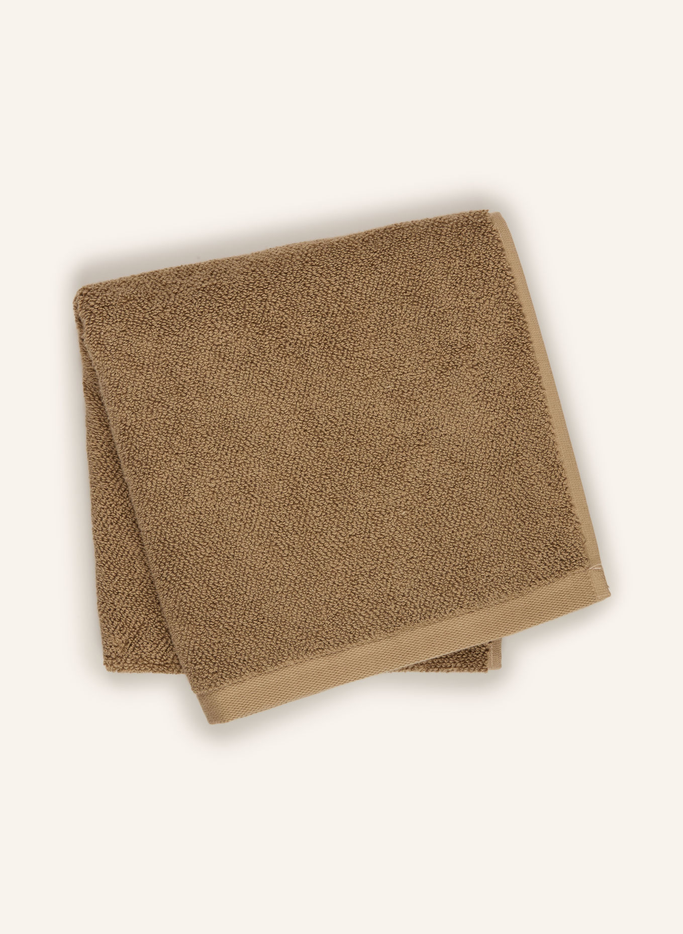 Marc O'Polo Serviette TIMELESS: MARRON