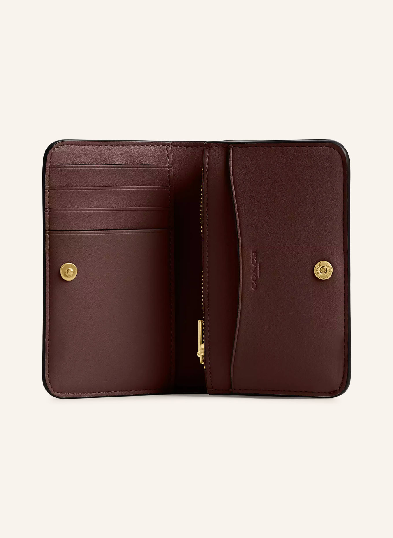 COACH Portemonnee ESSENTIAL: ZWART