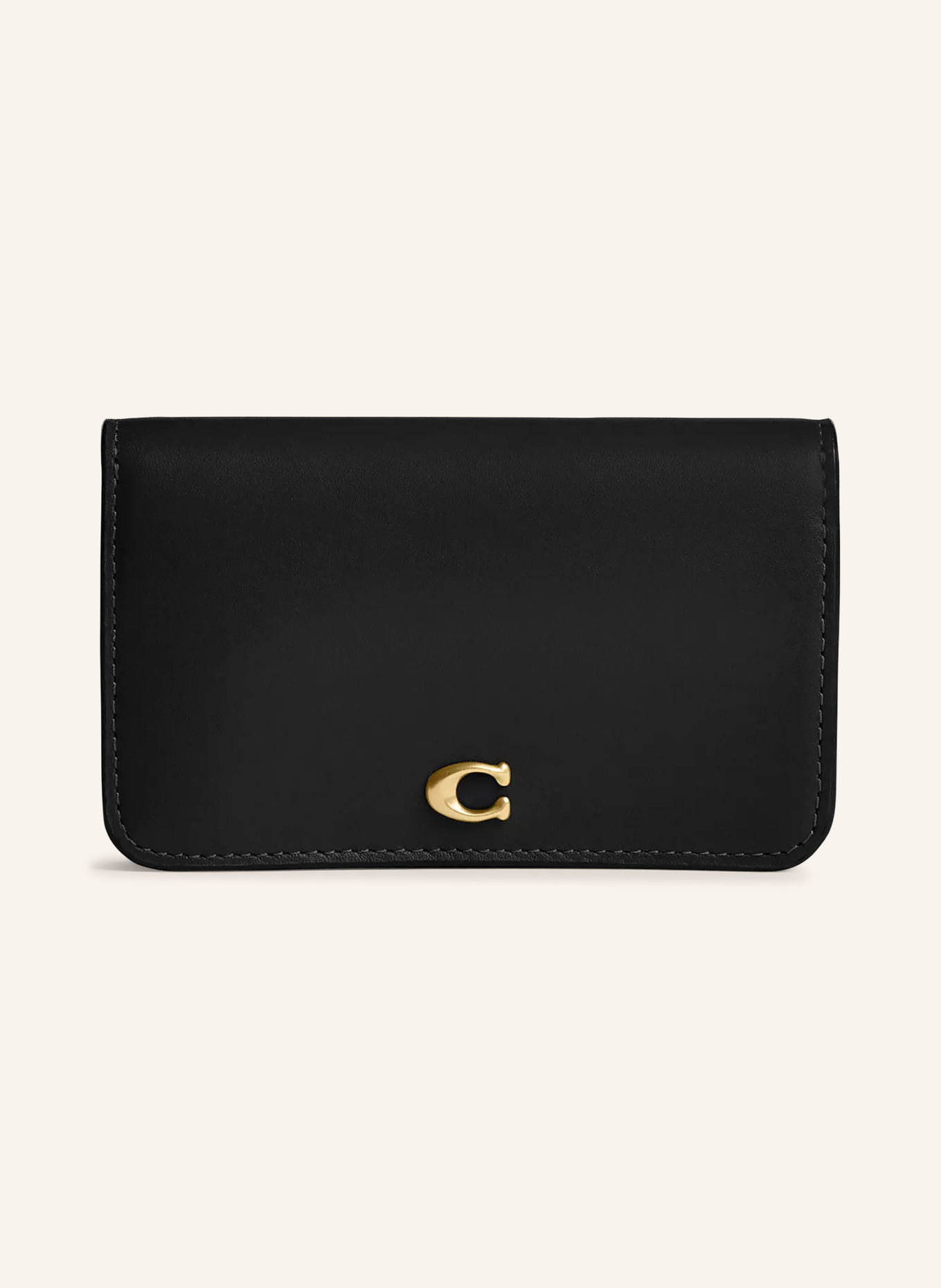 COACH ESSENTIAL Wallet: BLACK