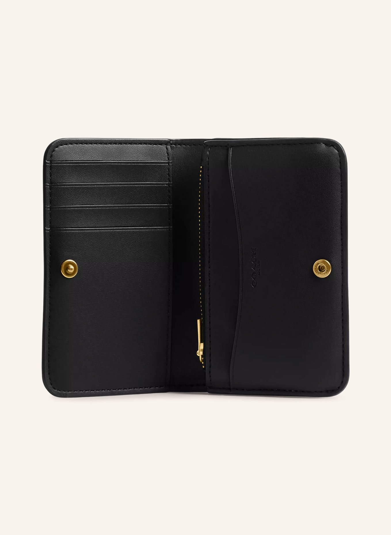 COACH ESSENTIAL Wallet: BLACK