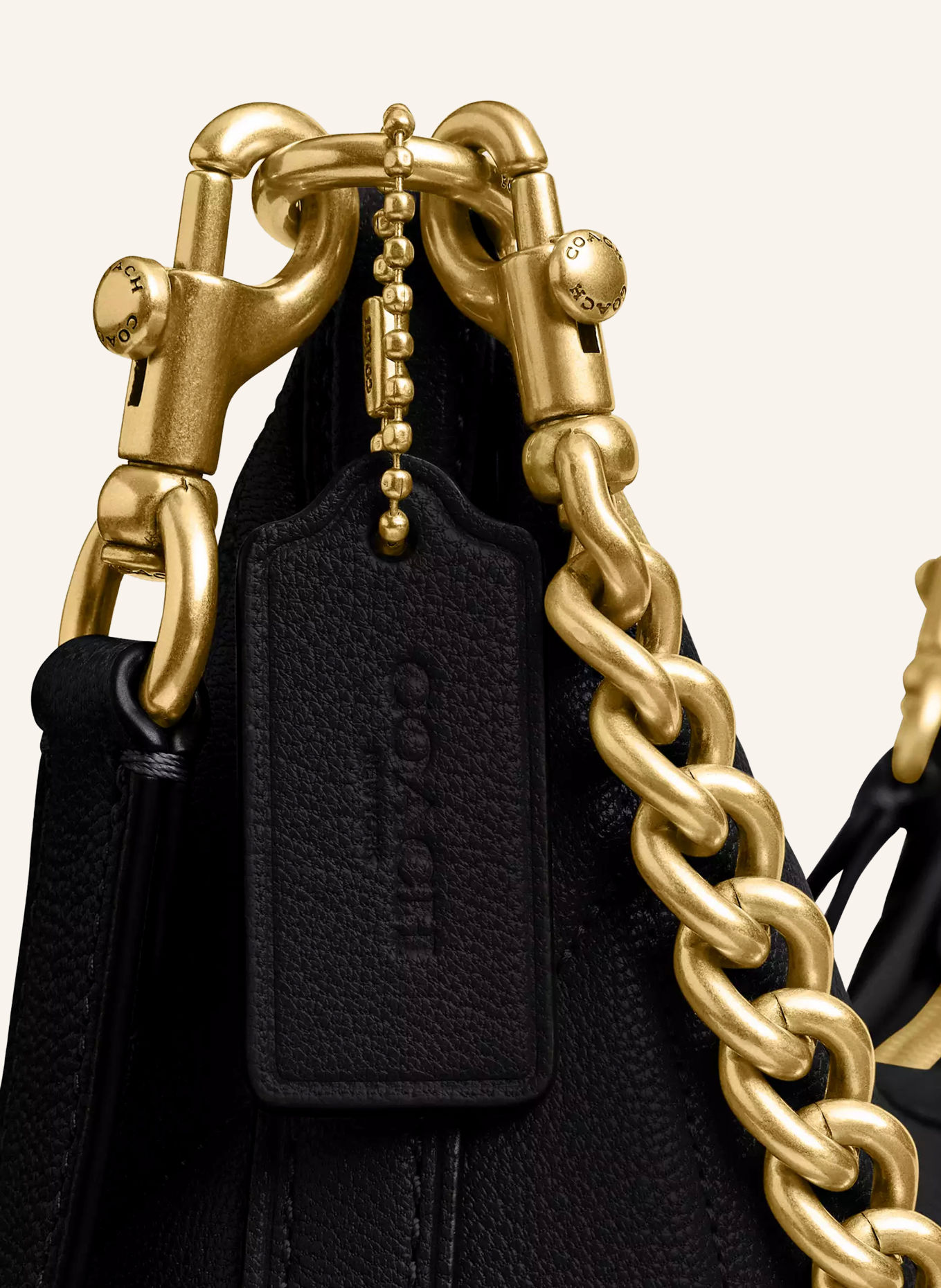 COACH Schoudertas JULIET: ZWART