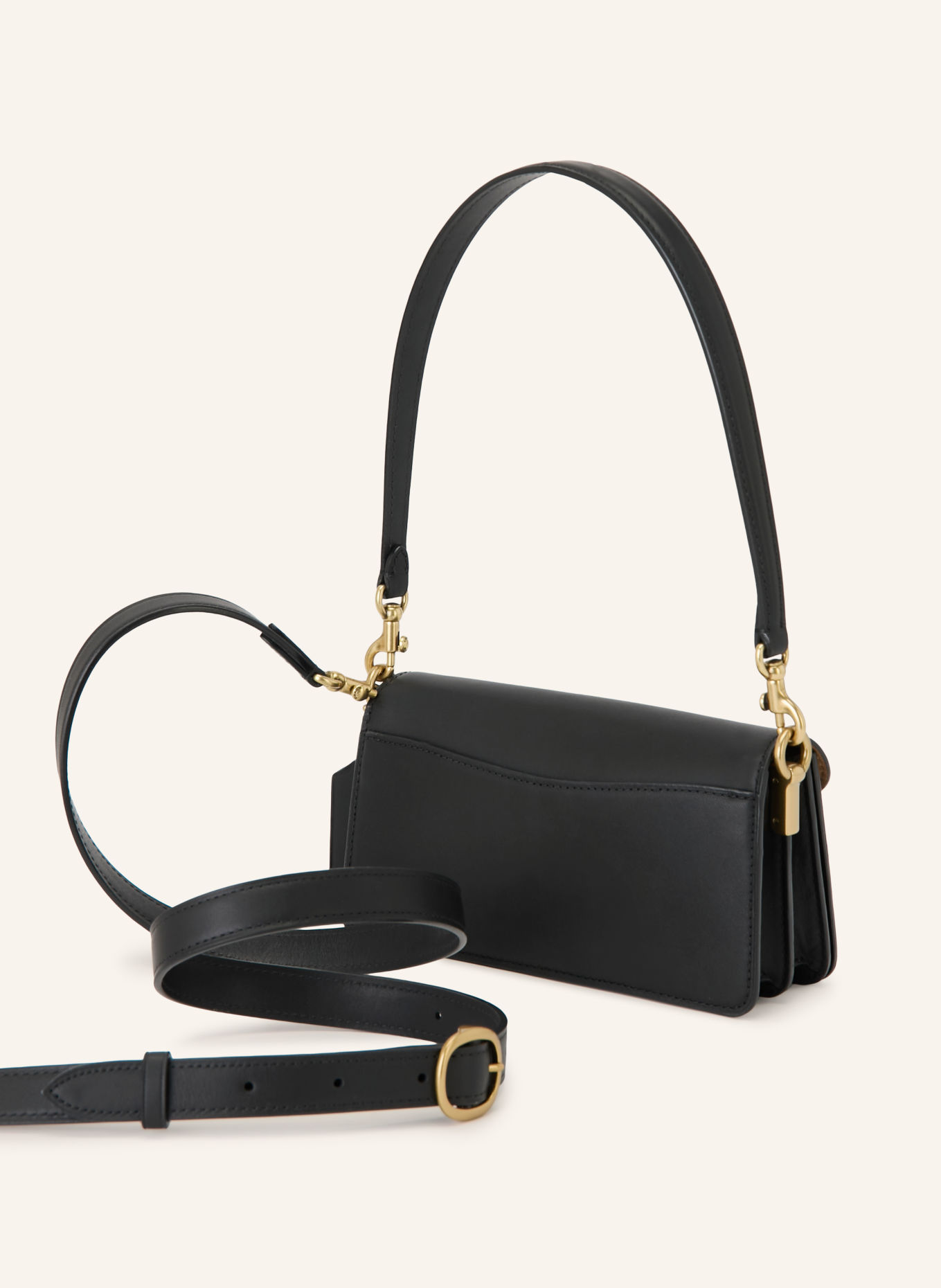 COACH Crossbody-taske TABBY 20: SORT / GULD / MØRKEBRUN