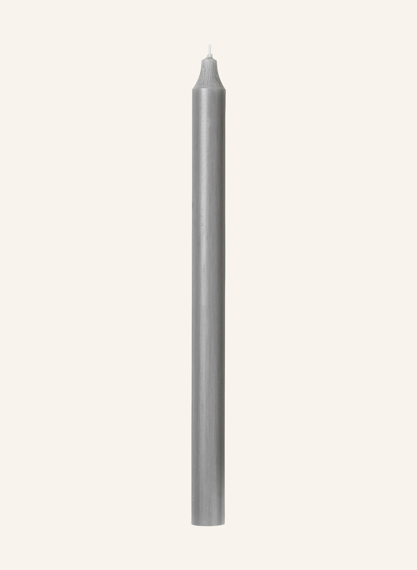 BROSTE COPENHAGEN 8er-Set Stabkerzen CLASSIC RUSTIC: GRAU