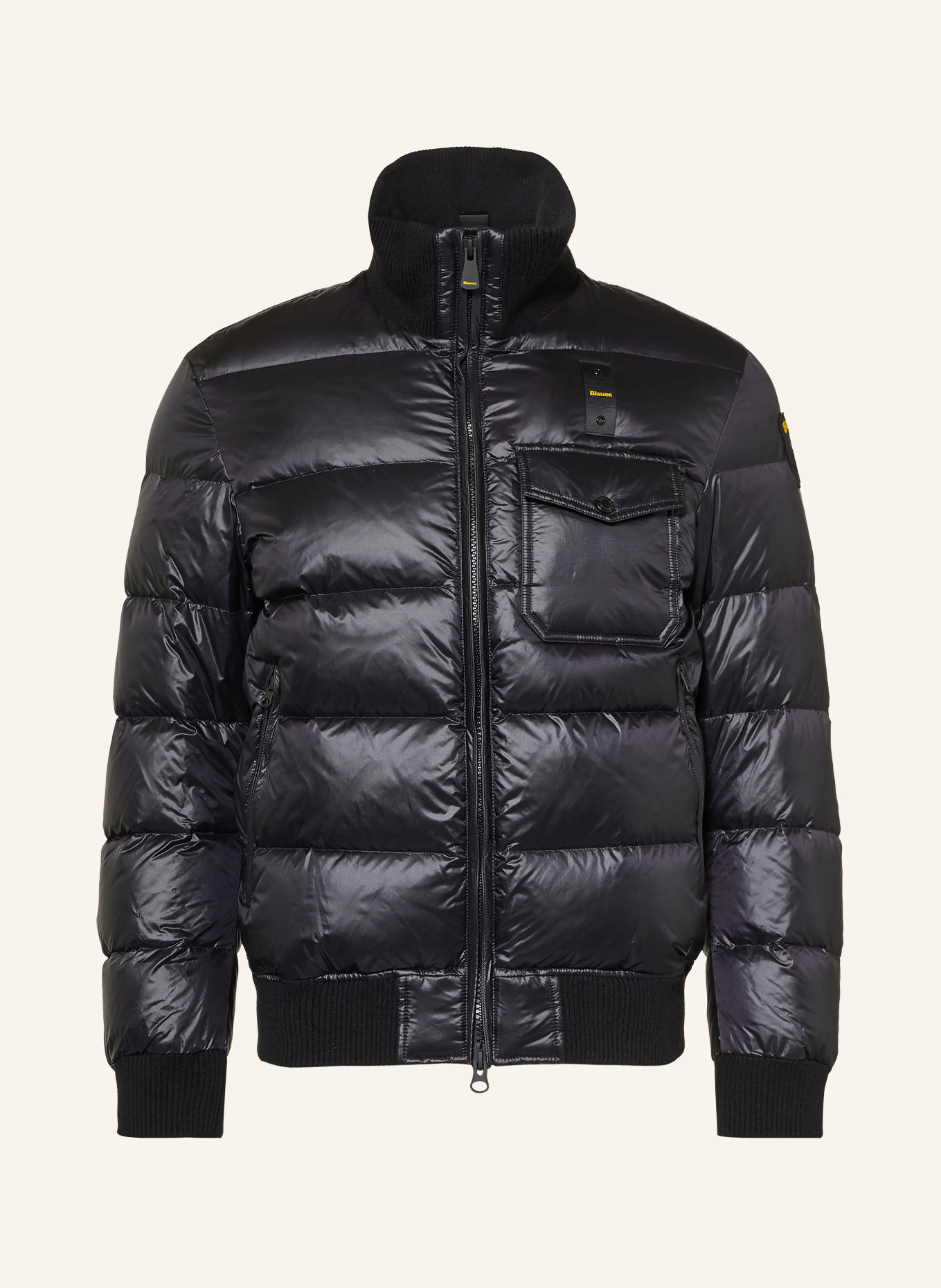 Blauer ROBERT Down bomber jacket: BLACK