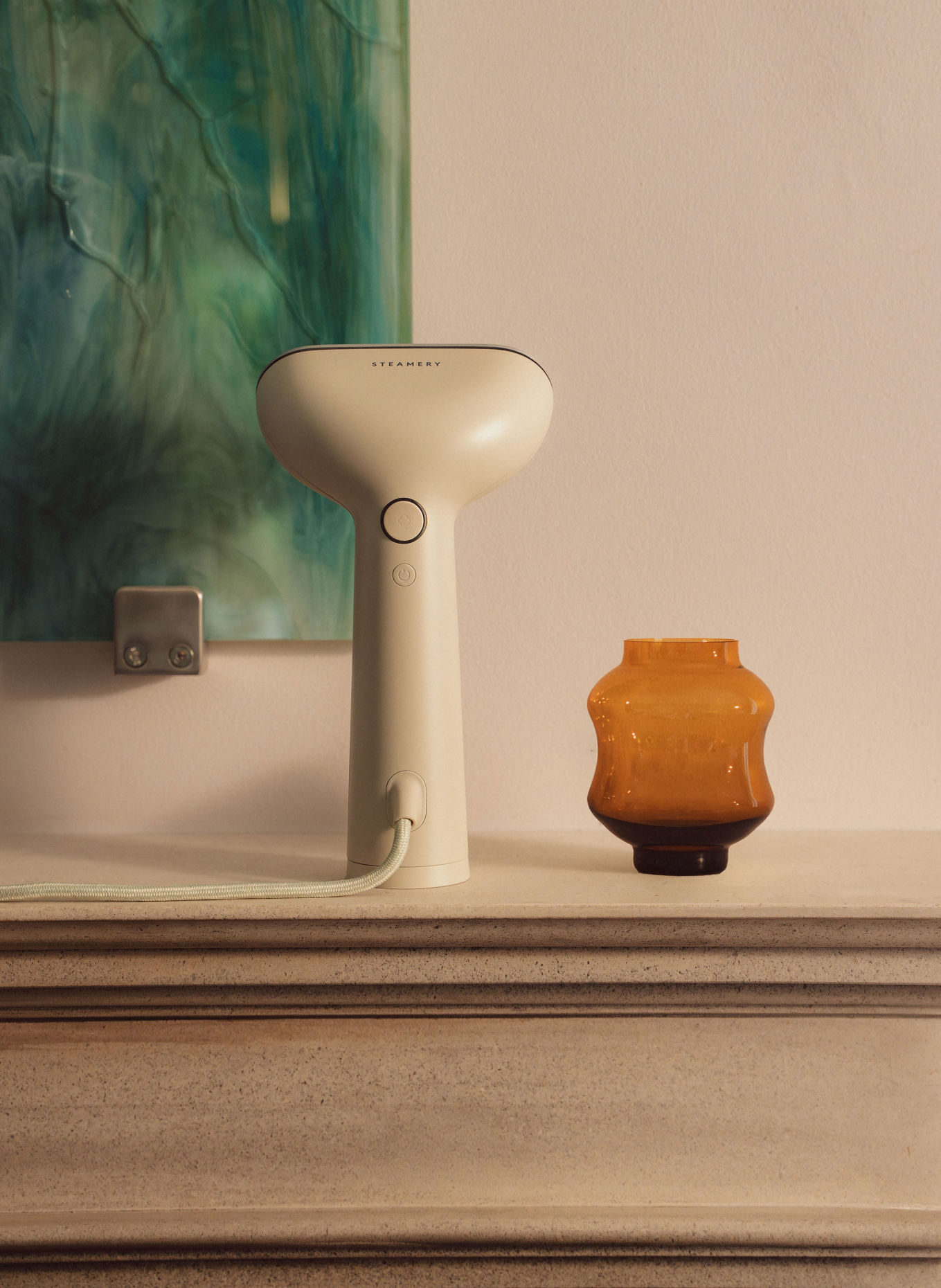 STEAMERY Ångstrykjärn CIRRUS ICON: BEIGE / SILVER