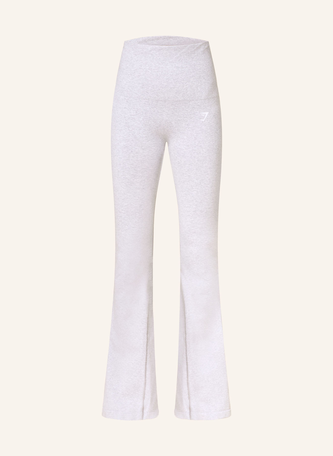GYMSHARK Tights COTTONMOVE™: HELLGRAU