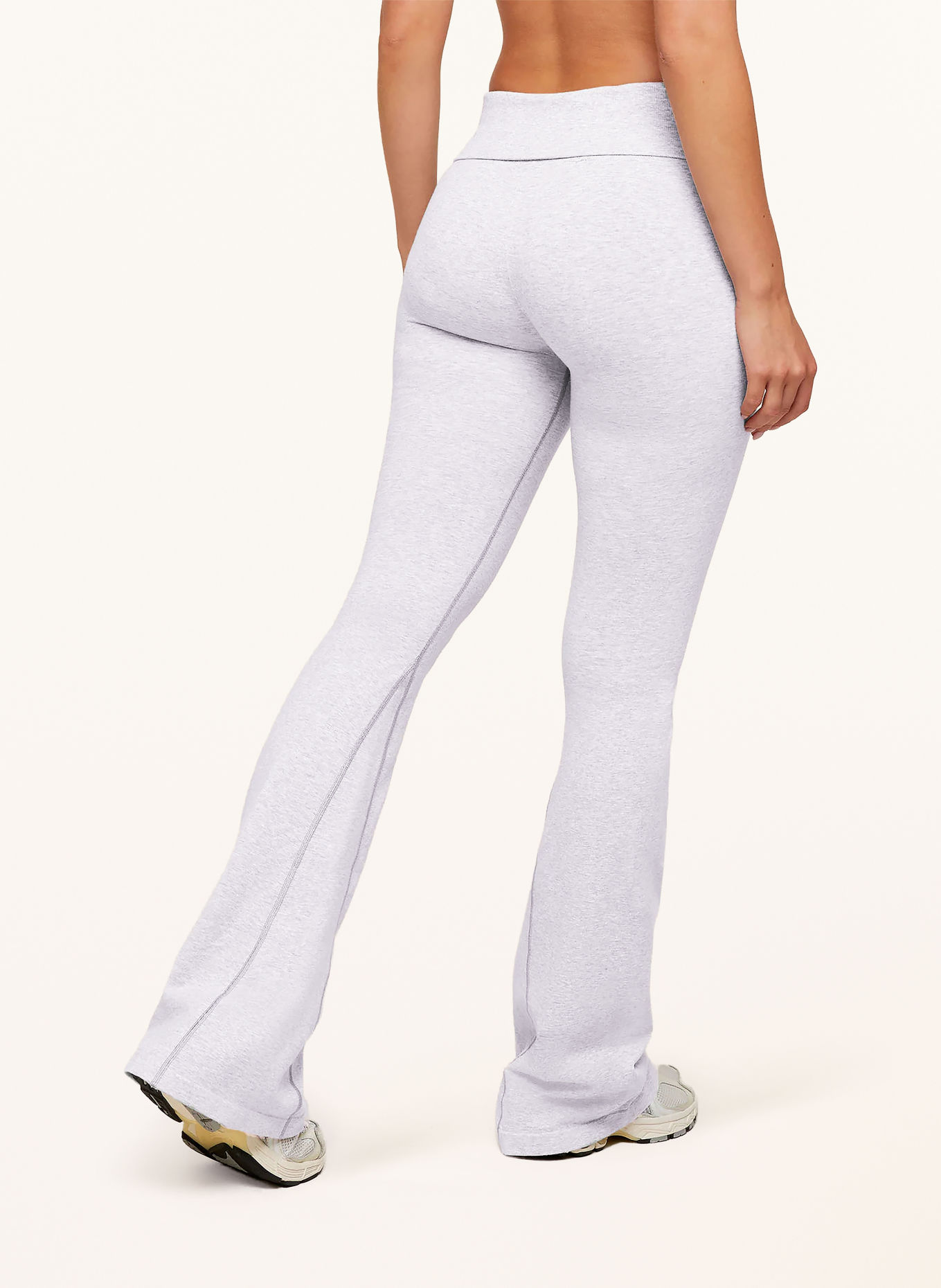 GYMSHARK Tights COTTONMOVE™: HELLGRAU