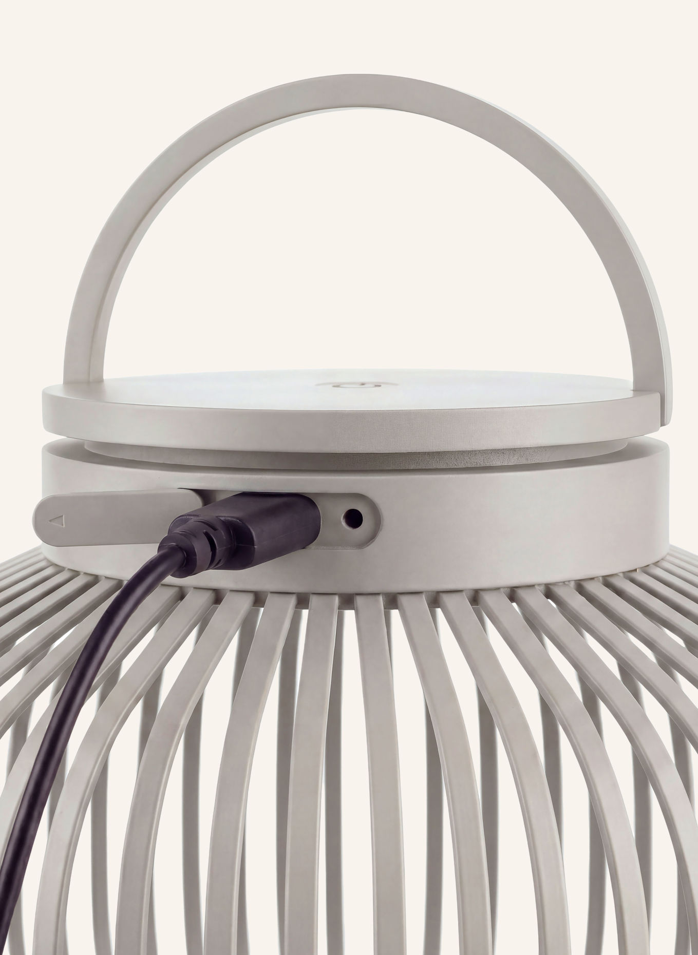 blomus Tischleuchte LITO MEDIUM: GRAU