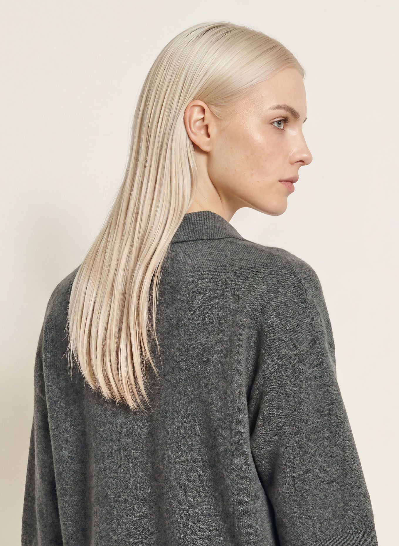 Marc O'Polo Pullover mit 3/4-Arm: DUNKELGRAU