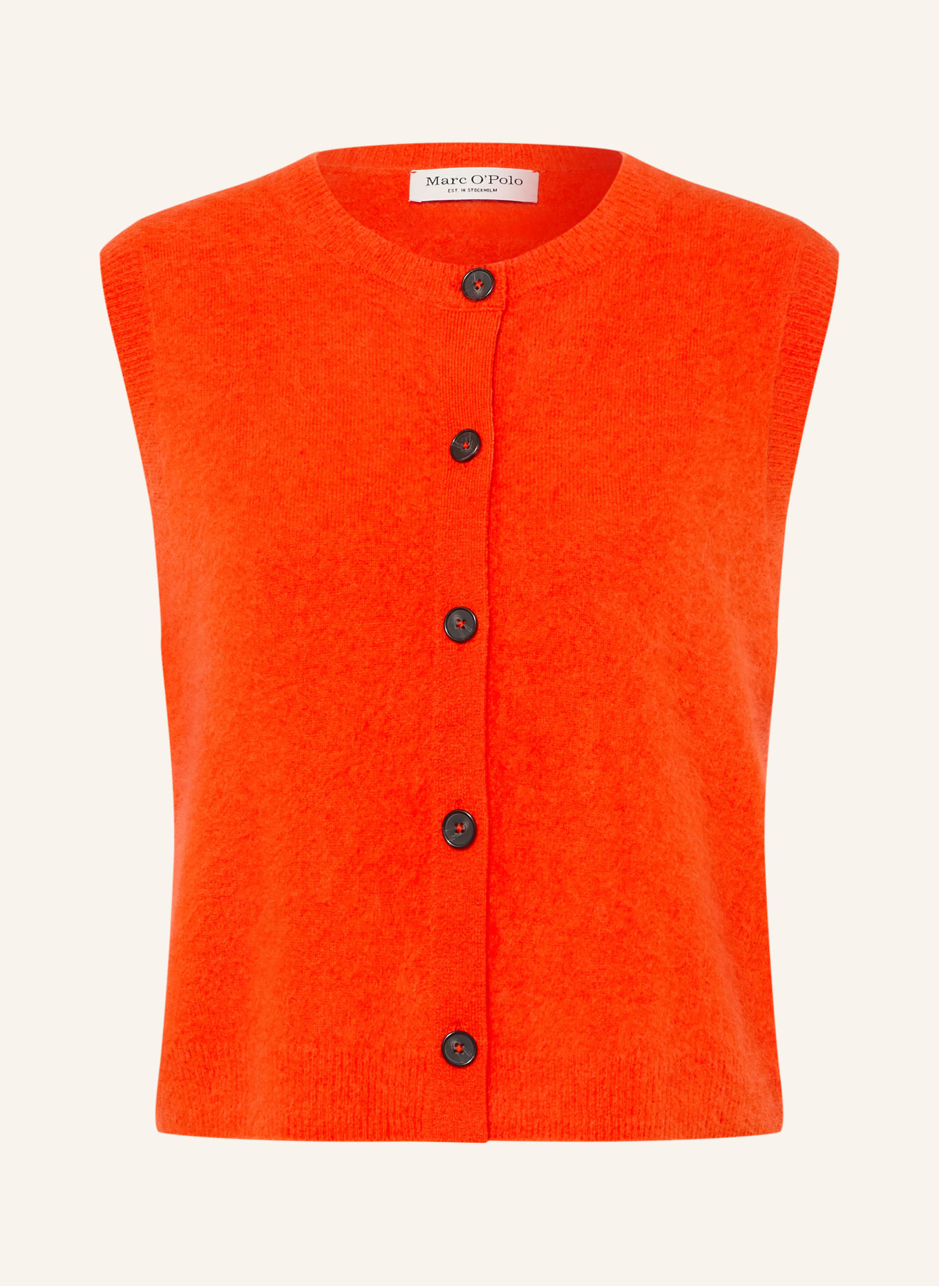 Marc O'Polo Strickweste: ORANGE