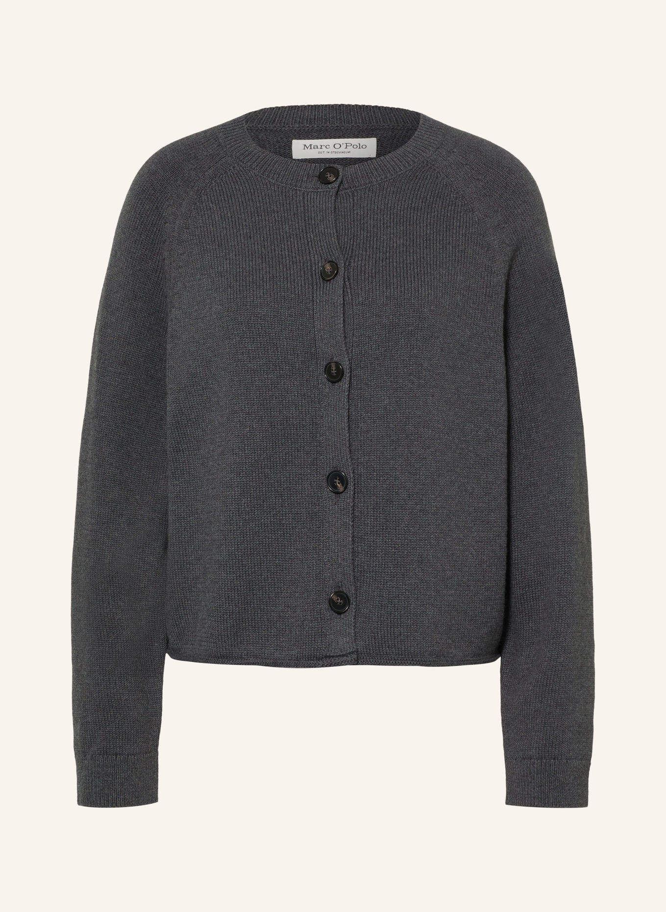 Marc O'Polo Strickjacke: GRAU