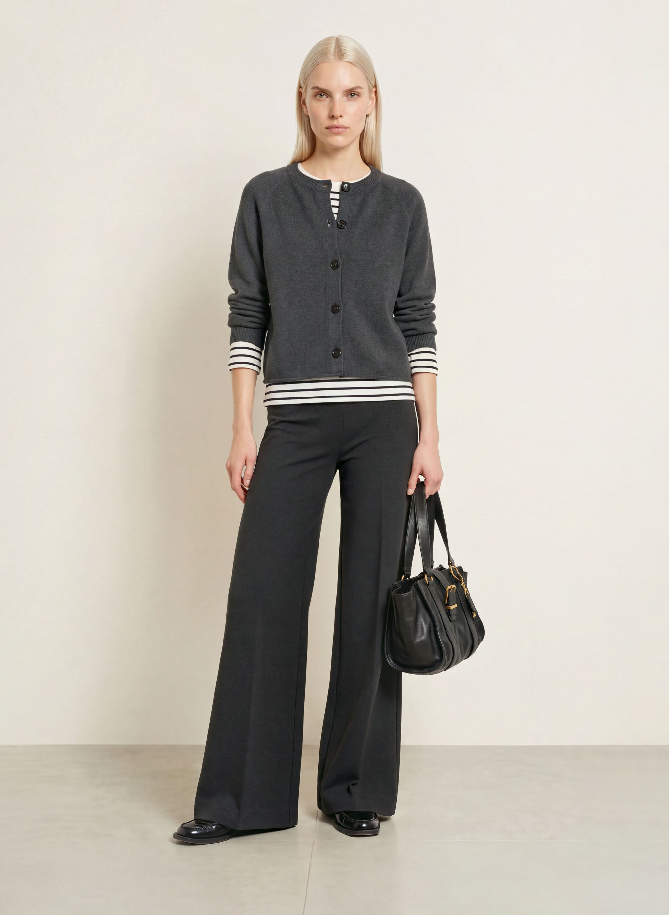 Marc O'Polo Strickjacke: GRAU