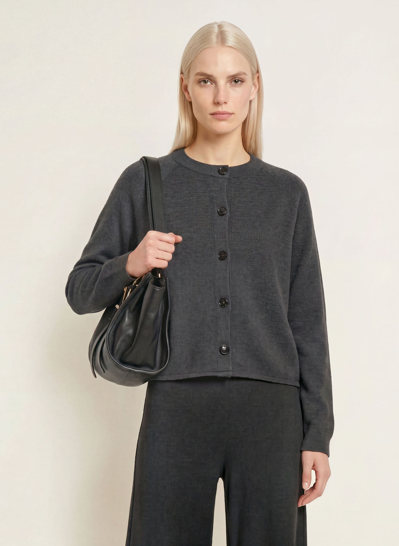 Marc O'Polo Strickjacke: GRAU