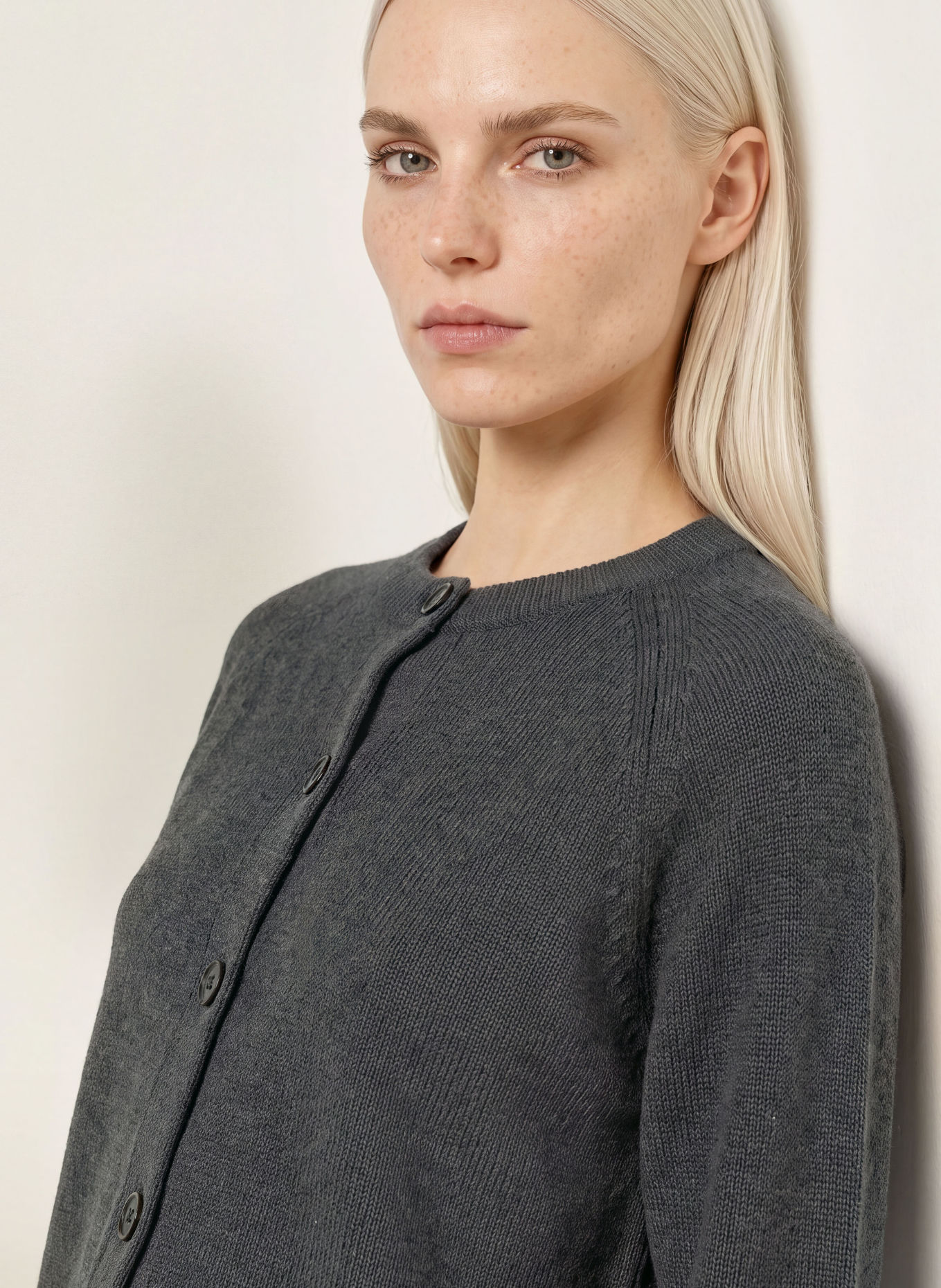 Marc O'Polo Strickjacke: GRAU