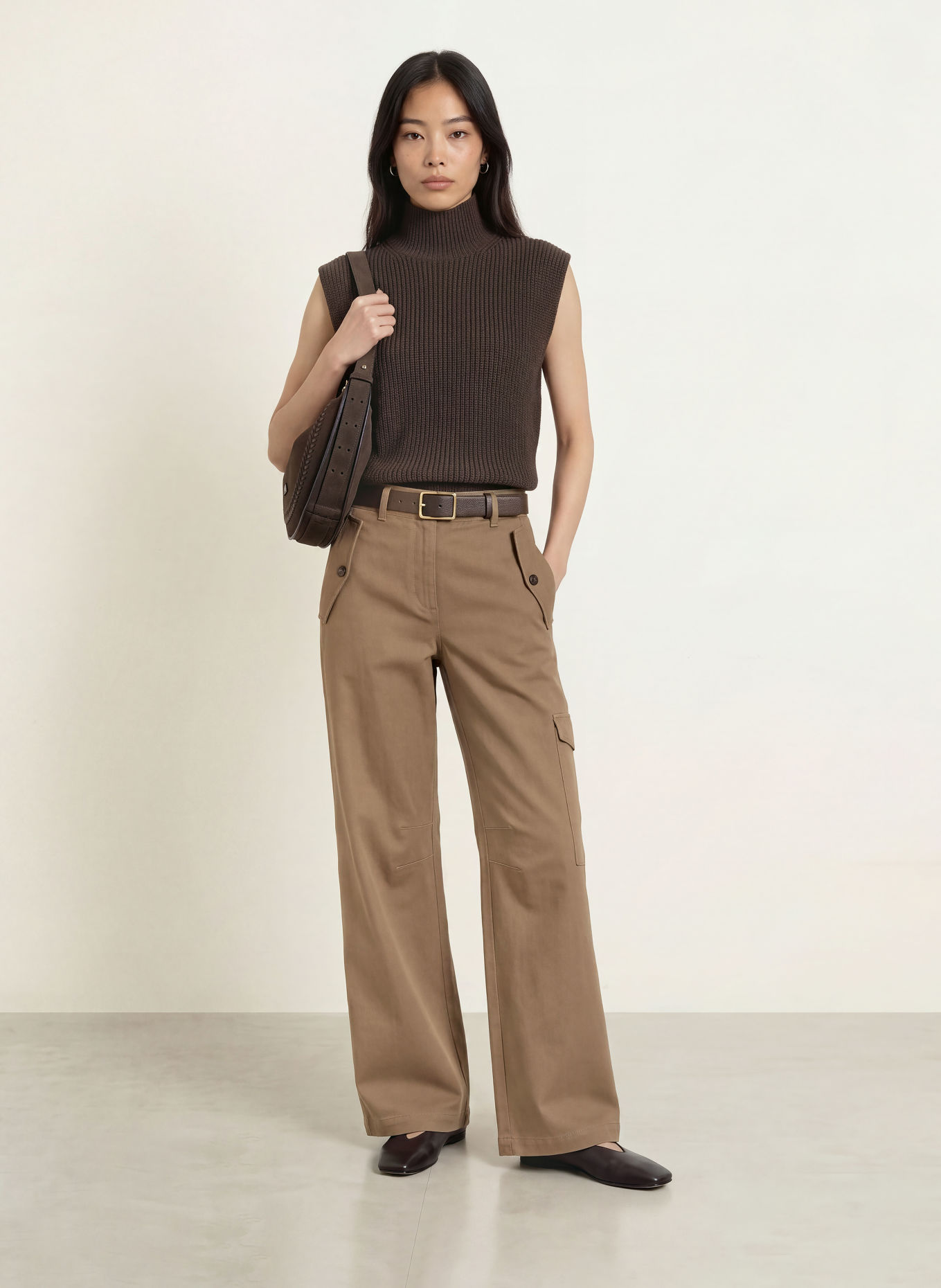 Marc O'Polo Cargohose: TAUPE