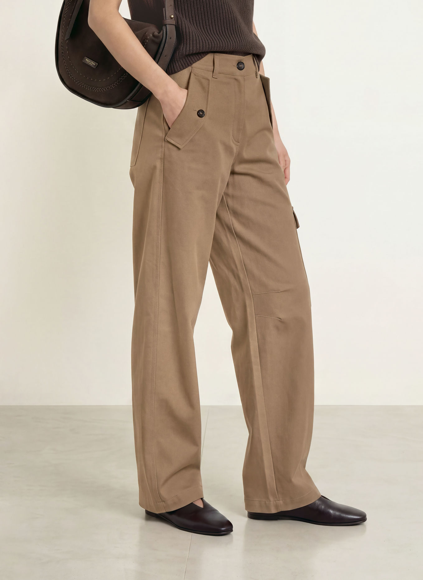 Marc O'Polo Cargohose: TAUPE
