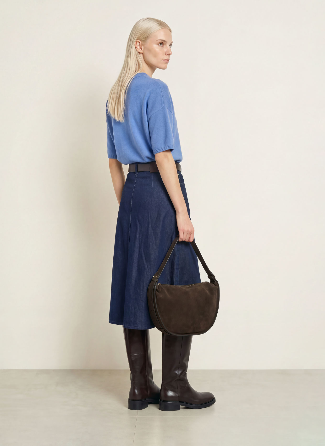 Marc O'Polo Strickshirt: HELLBLAU