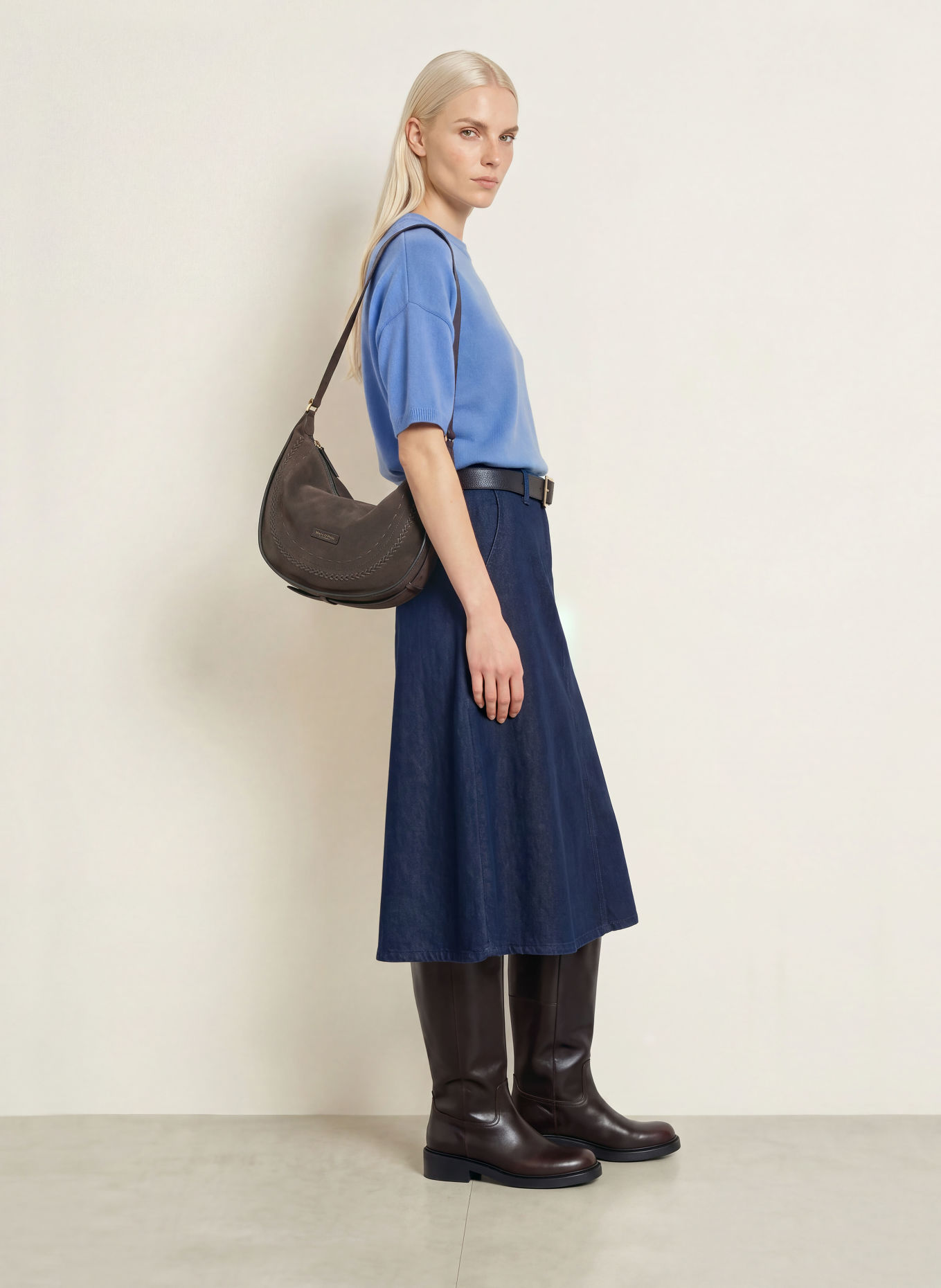 Marc O'Polo Strickshirt: HELLBLAU