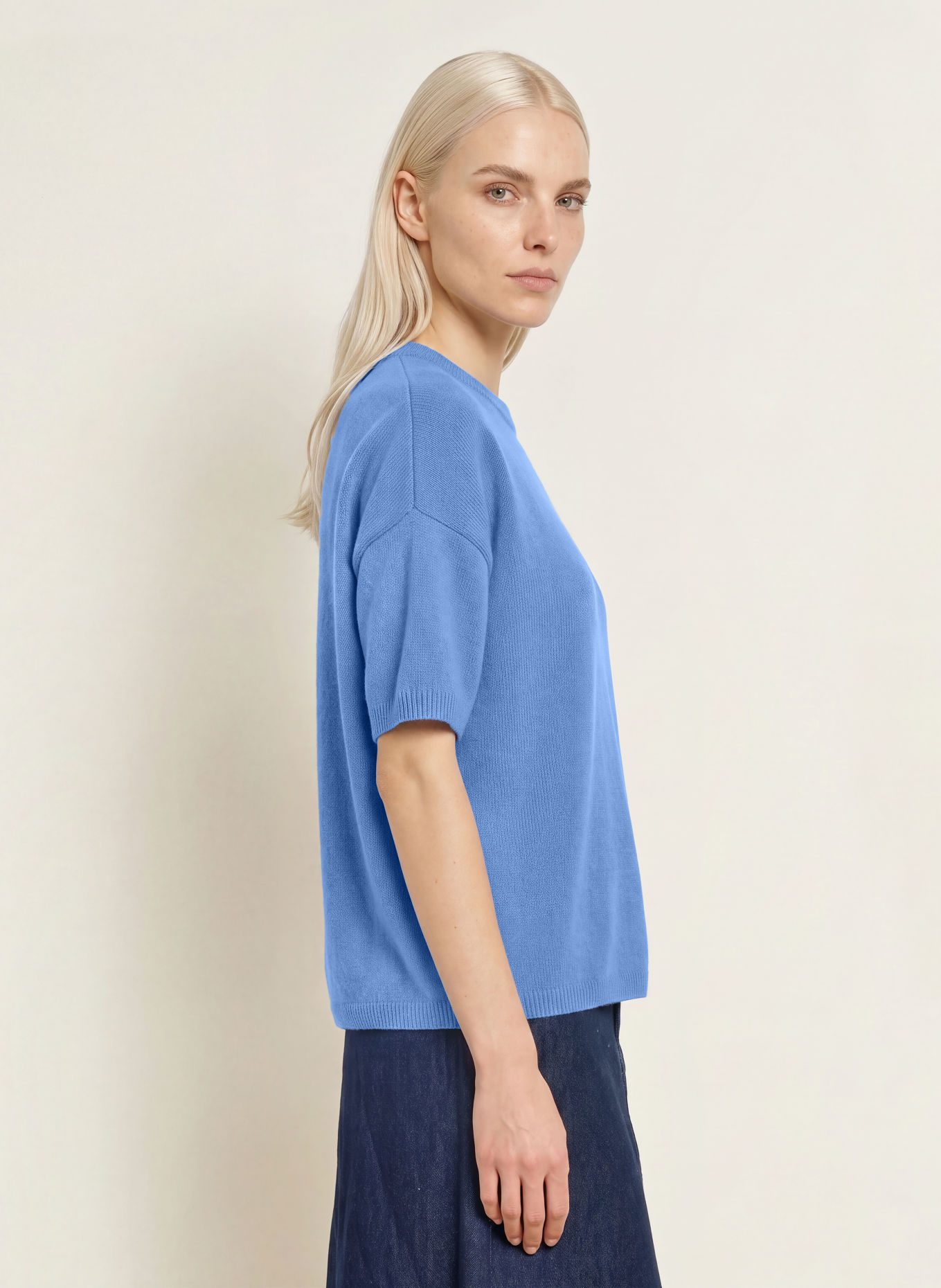 Marc O'Polo Strickshirt: HELLBLAU