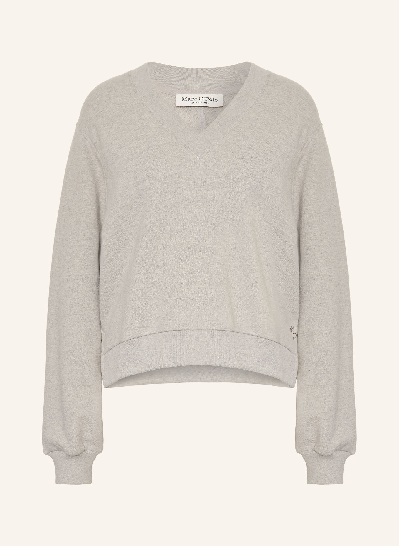 Marc O'Polo Sweatshirt: HELLGRAU