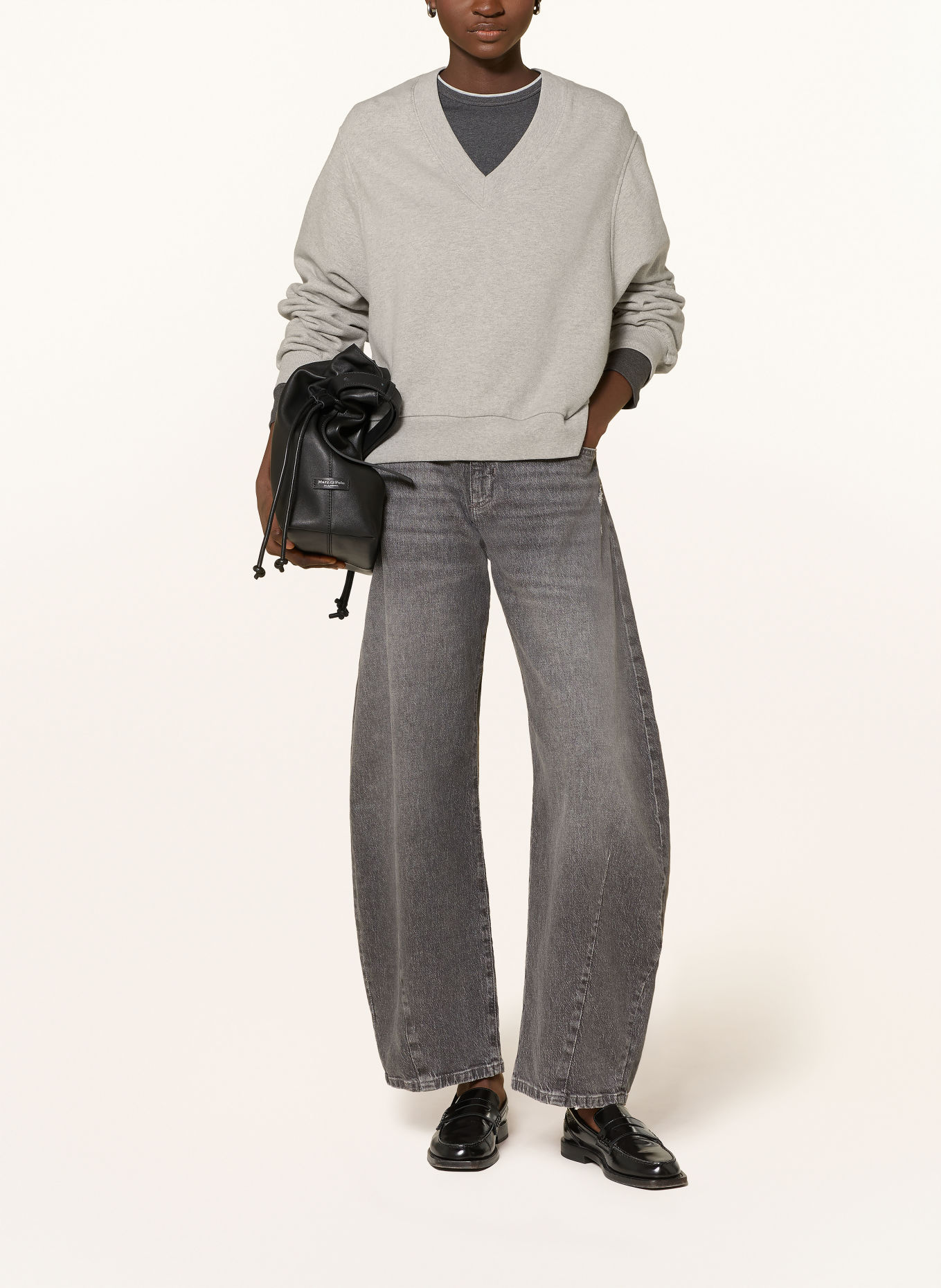 Marc O'Polo Sweatshirt: HELLGRAU