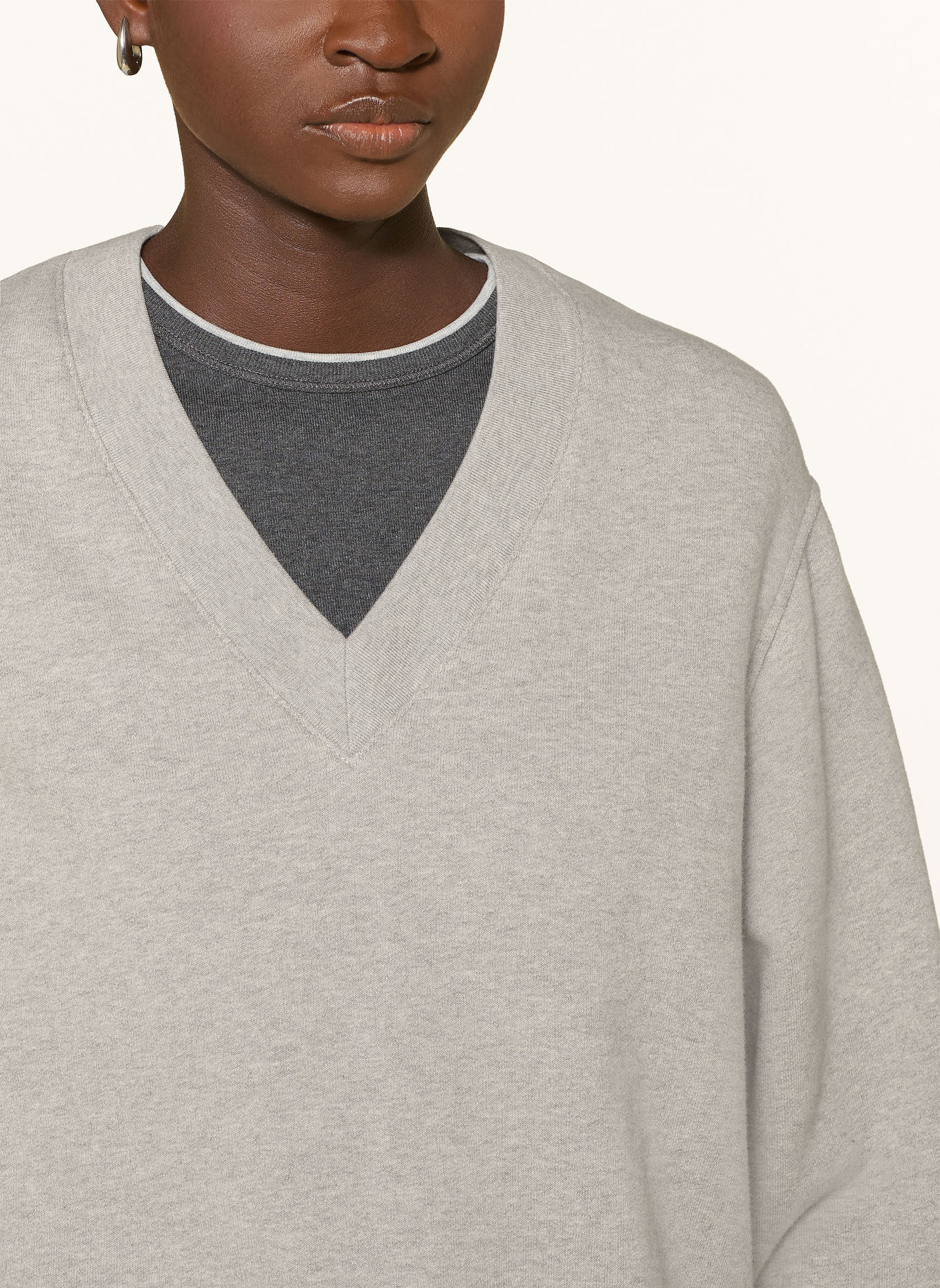 Marc O'Polo Sweatshirt: HELLGRAU
