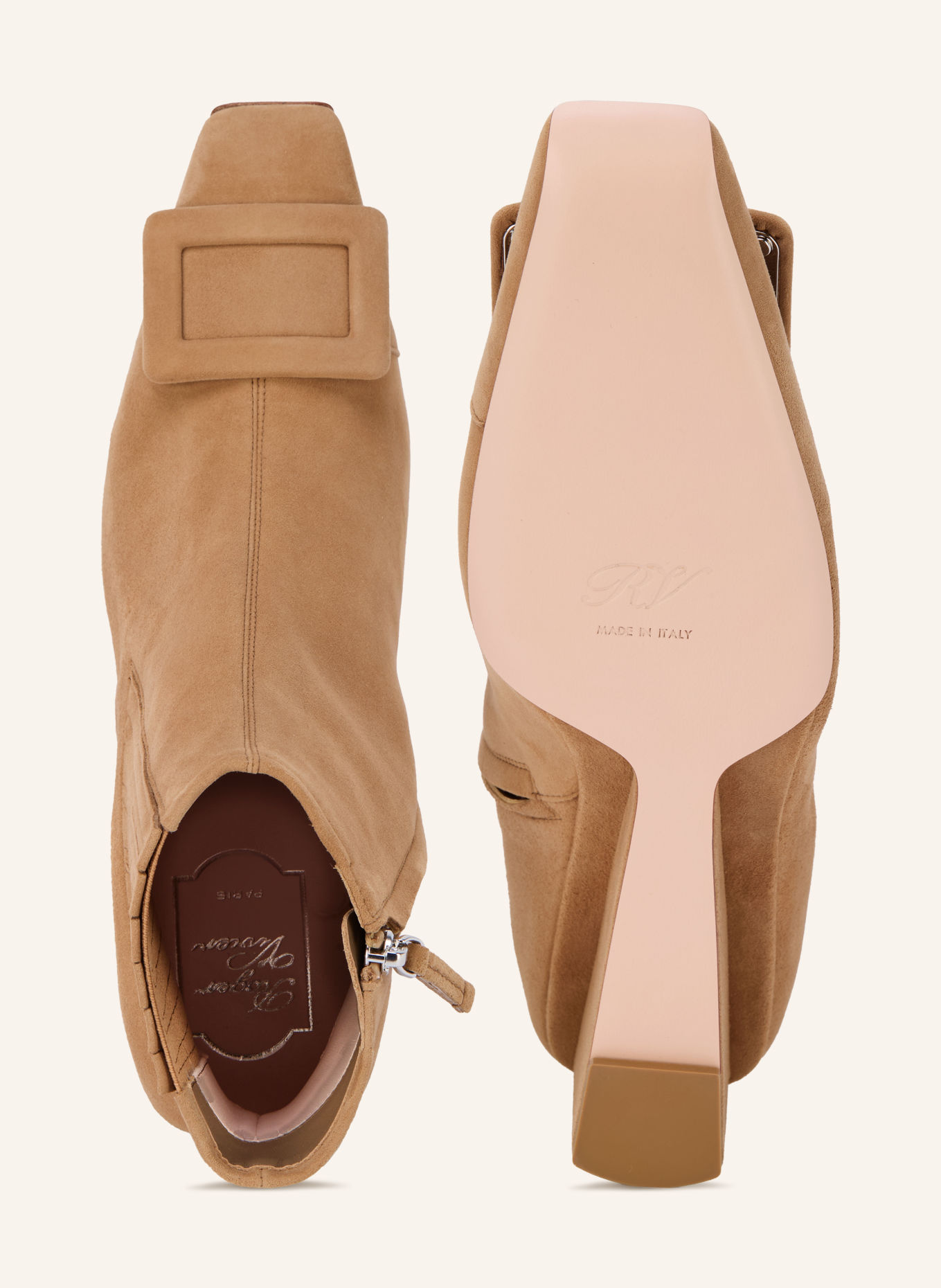 Roger Vivier Stiefeletten BELLE VIVIER: CAMEL