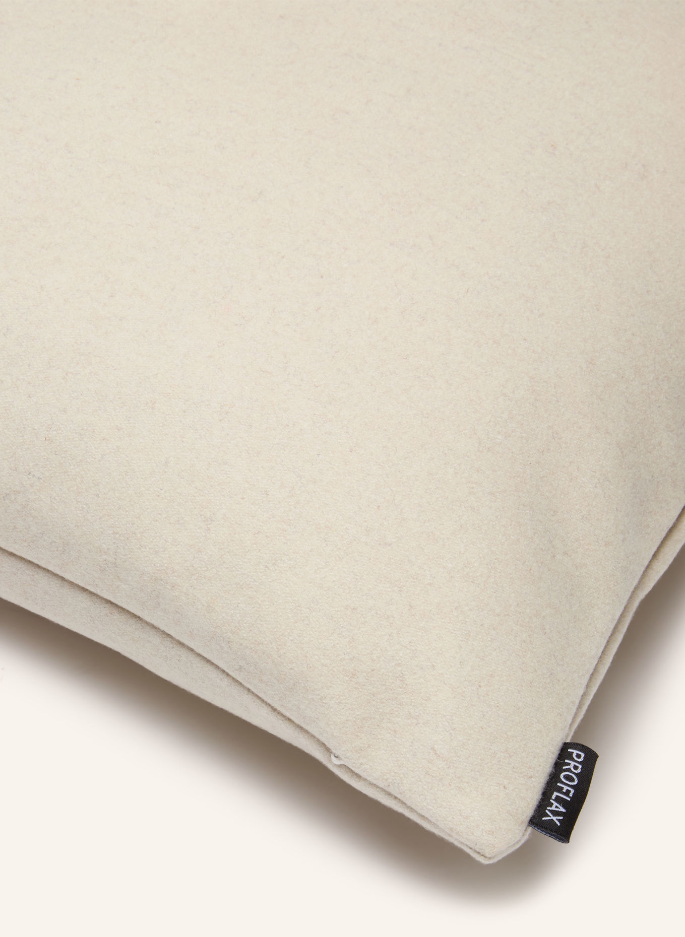 PROFLAX Dekokissenhülle PURE: CREME